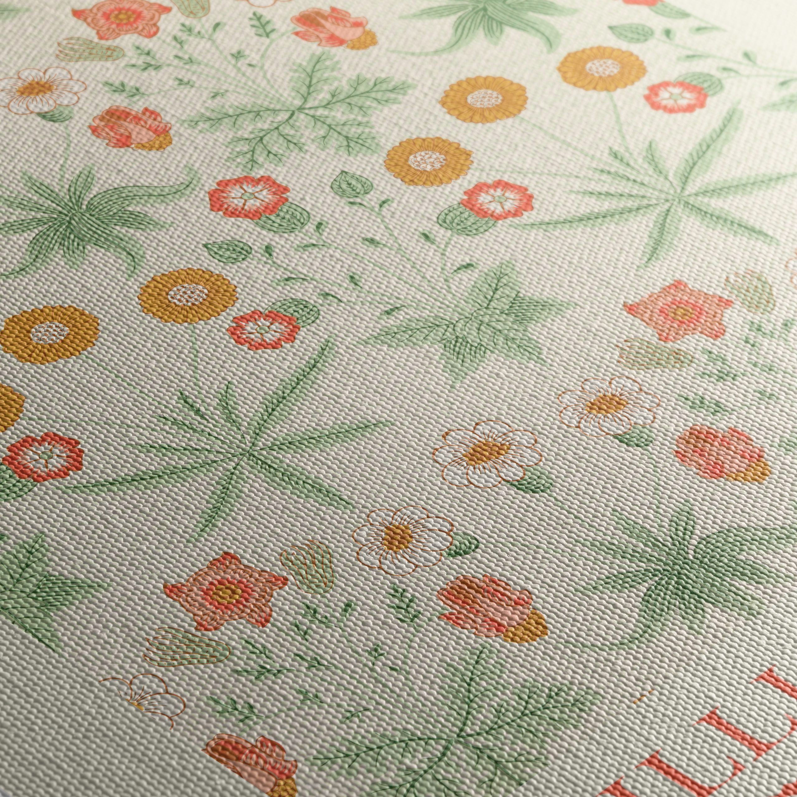 William Morris Daisy Pattern Floral Art - Image 5