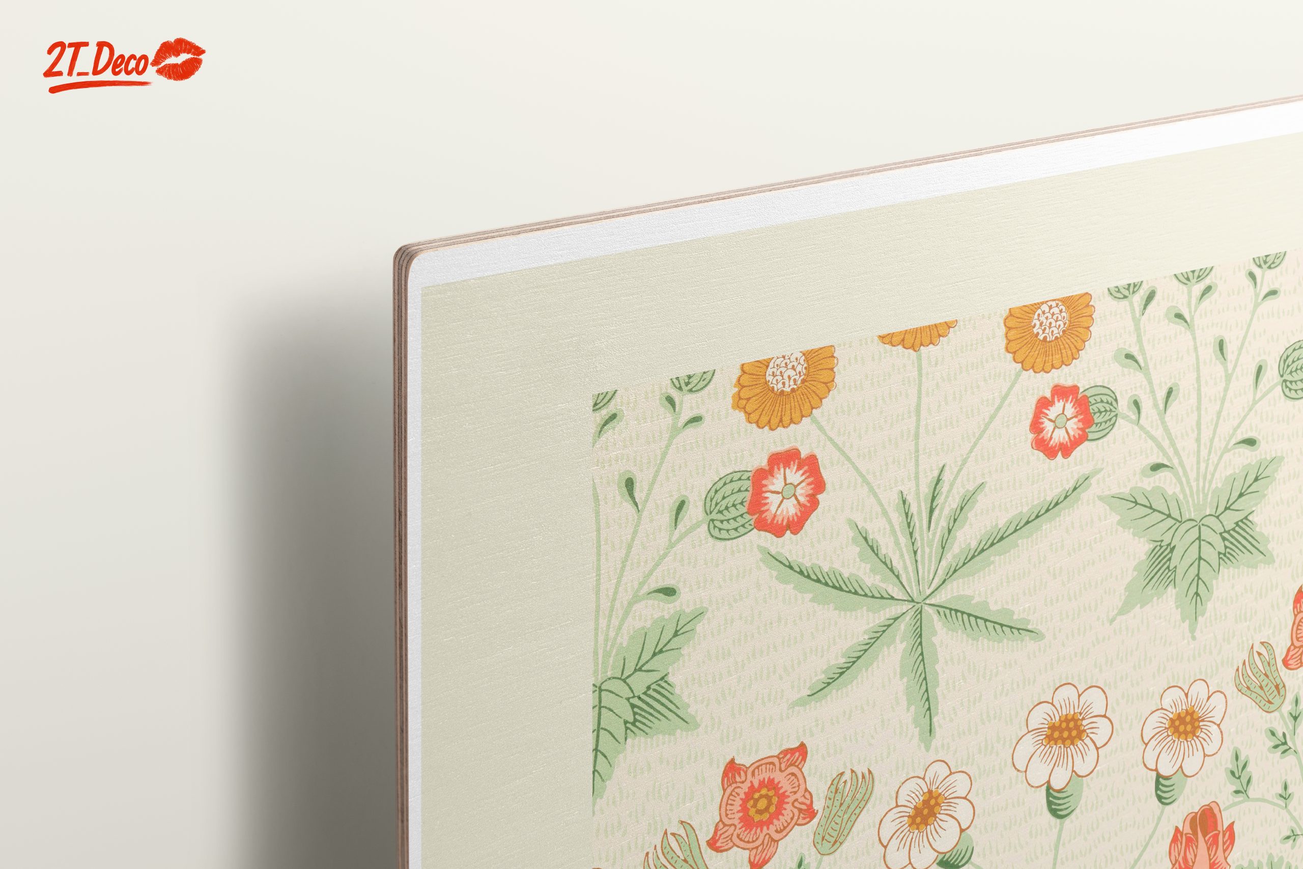 William Morris Daisy Pattern Floral Art - Image 15