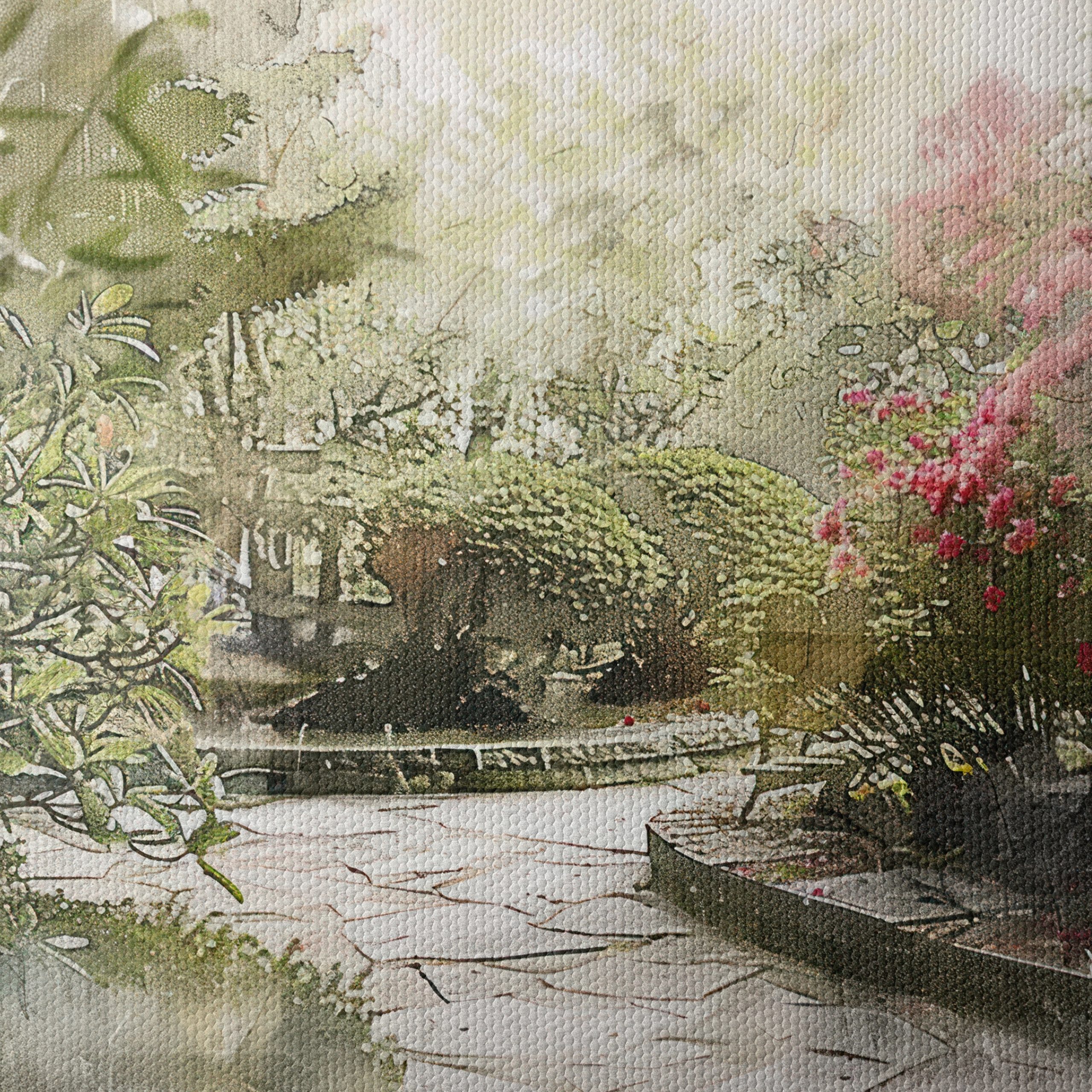 Serene Botanical Garden Art - Image 4