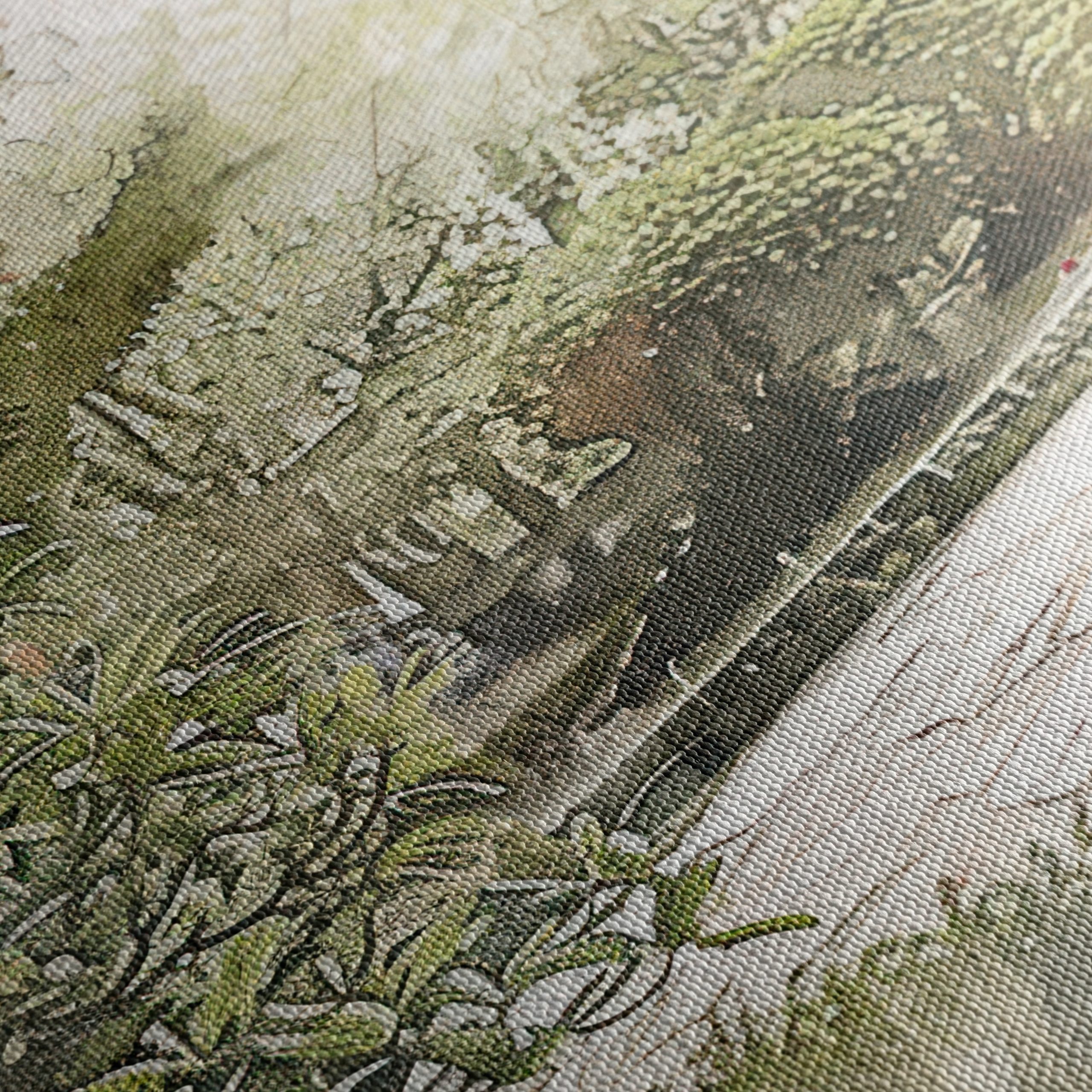 Serene Botanical Garden Art - Image 5