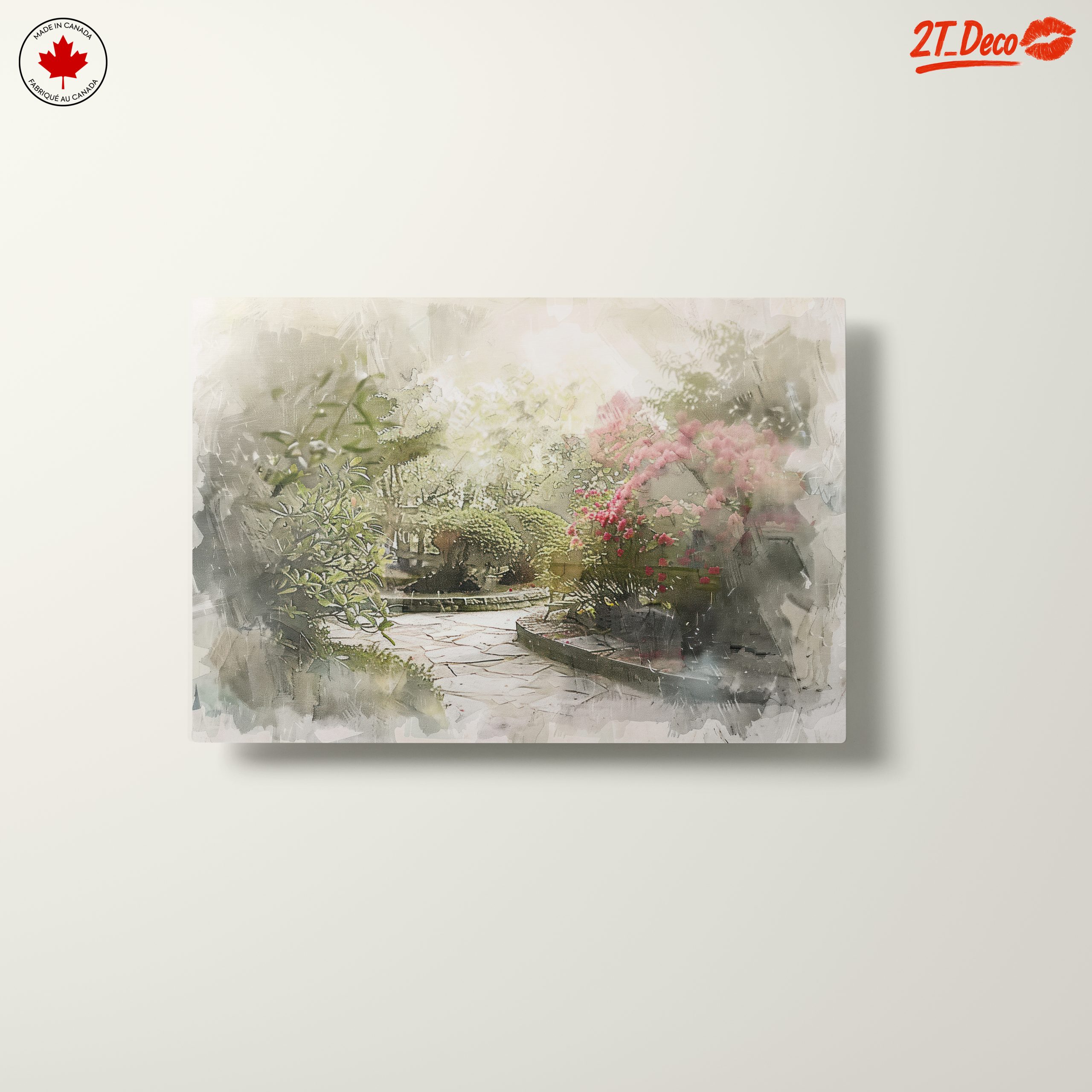 Serene Botanical Garden Art - Image 10
