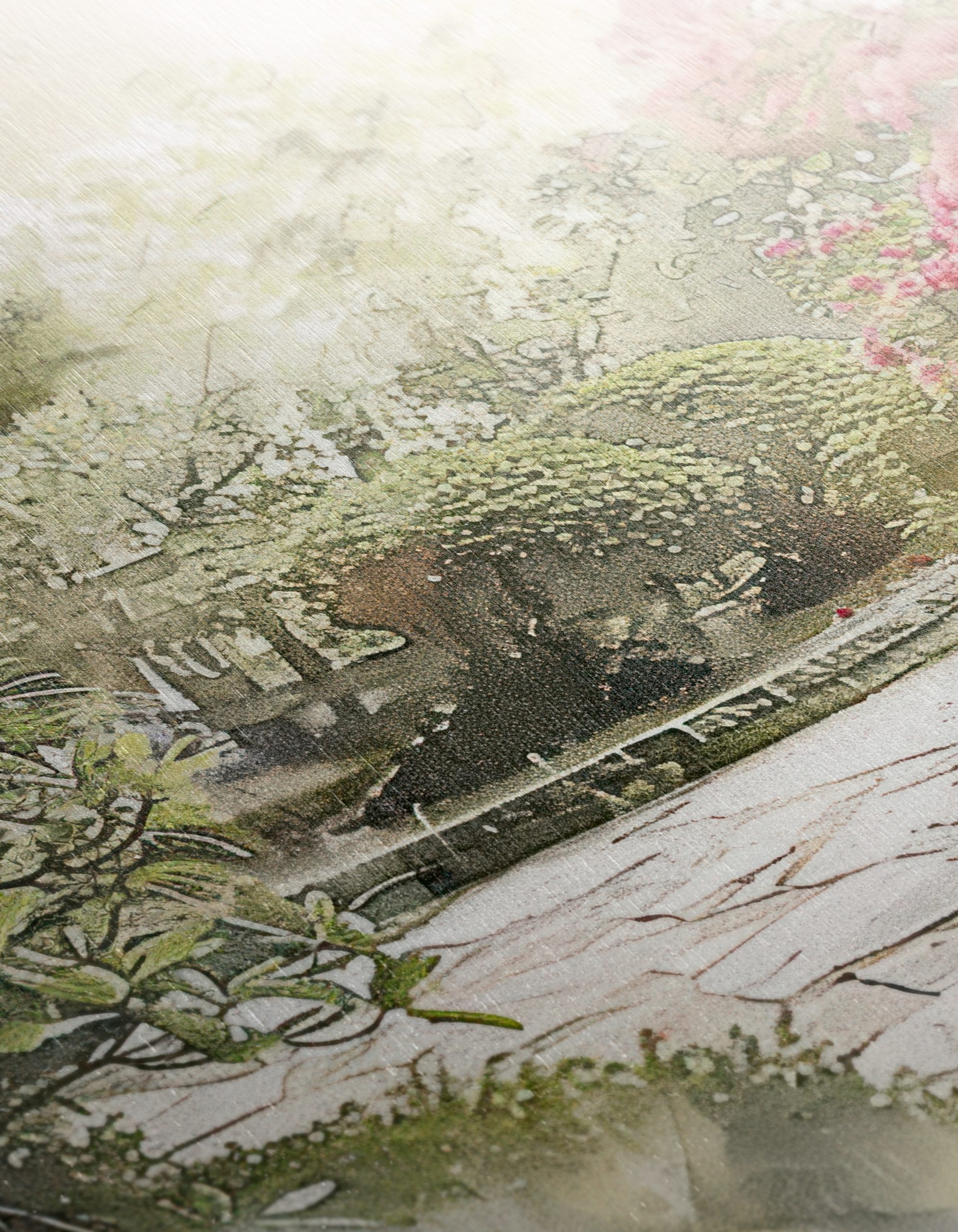 Serene Botanical Garden Art - Image 12