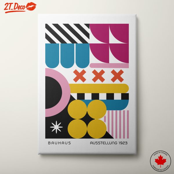 Colorful Bauhaus Geometric Art 2