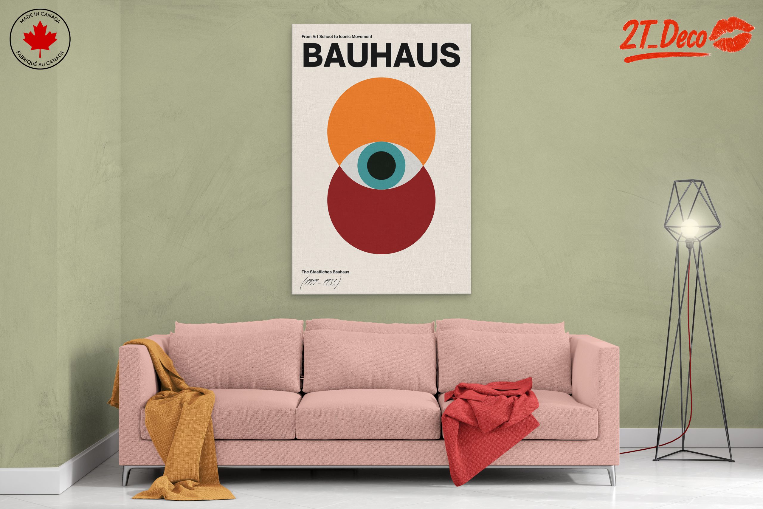 Bauhaus Geometric Art Design 1926 - Image 2
