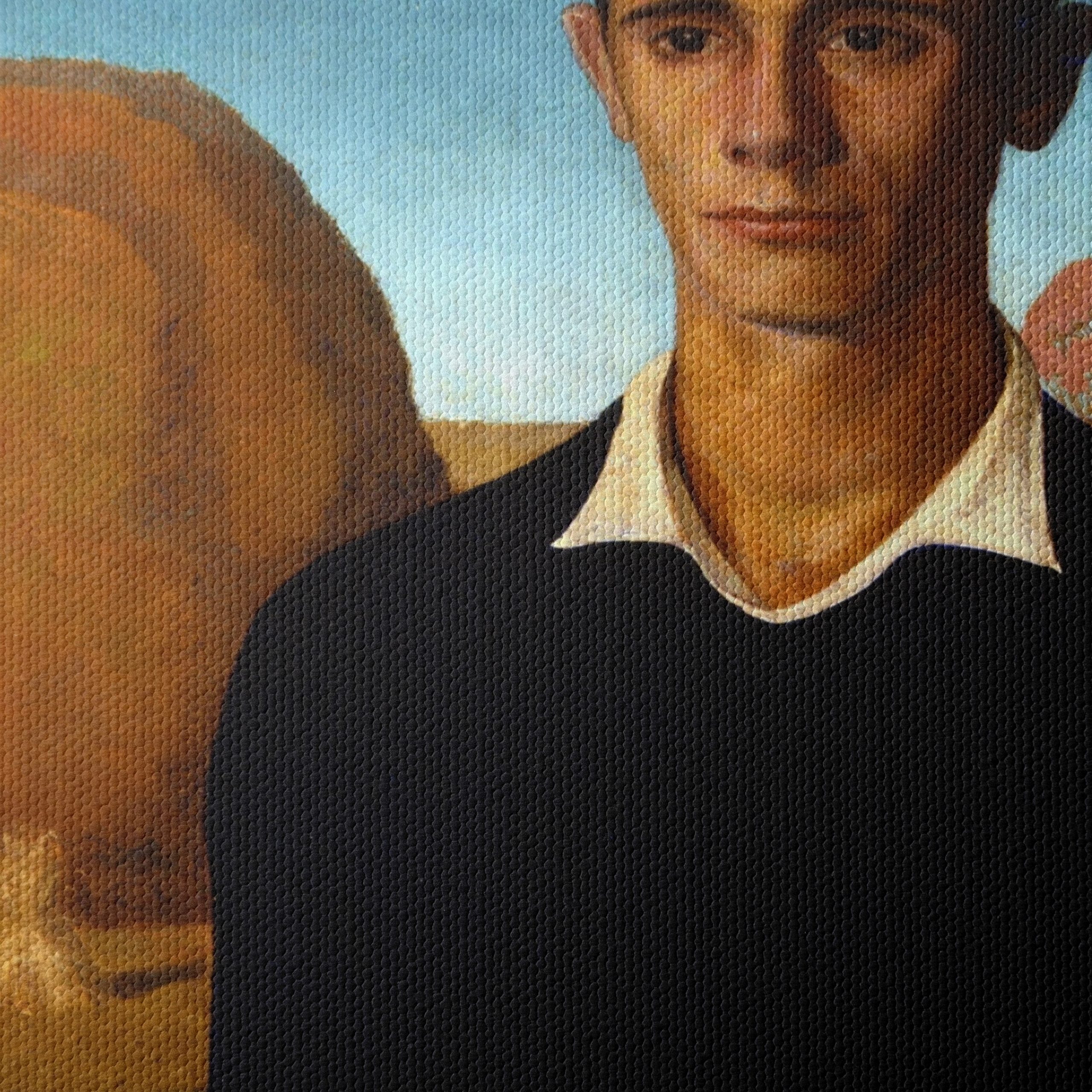 Contemporary Portrait with Natural Landscape - Image 4