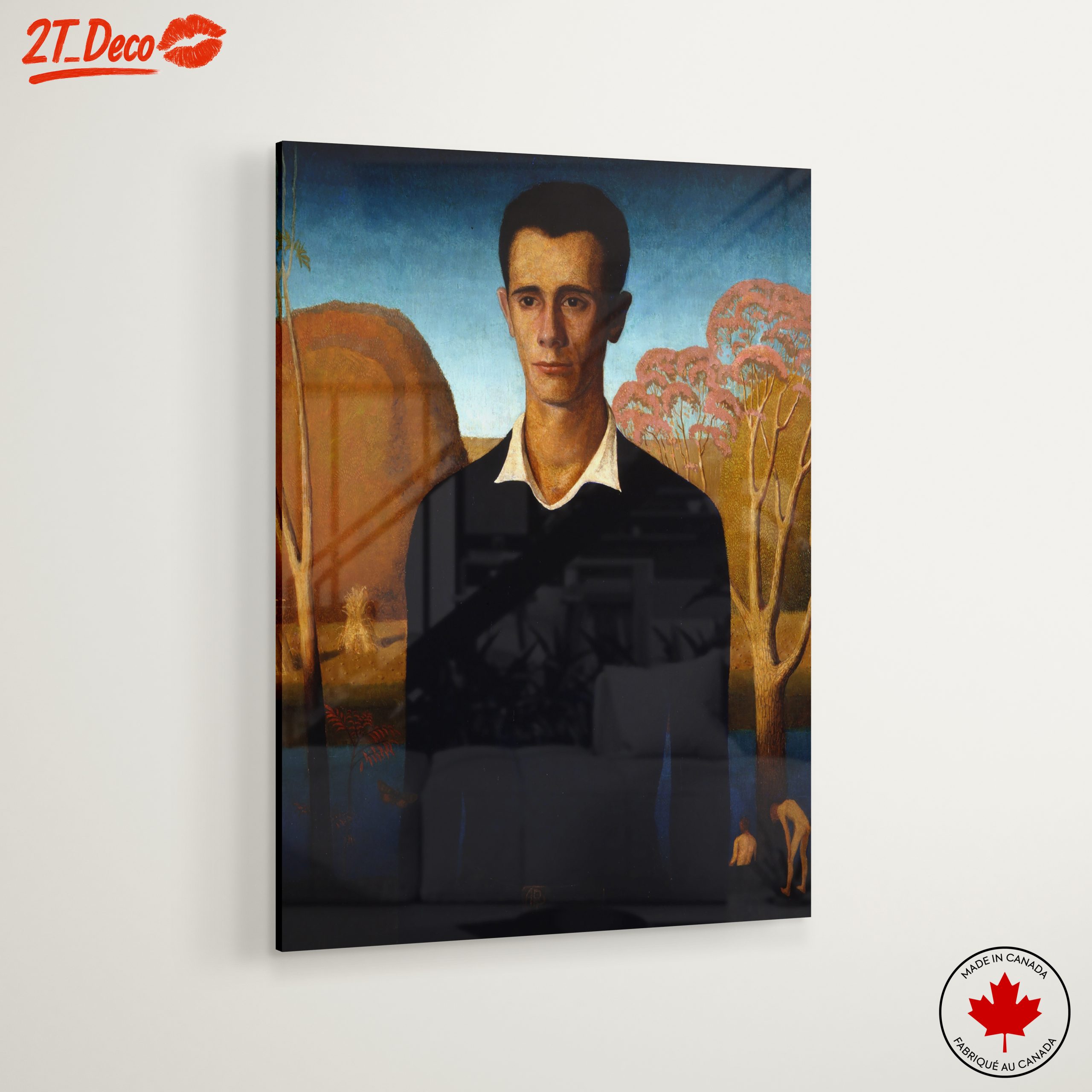Contemporary Portrait with Natural Landscape - Image 6