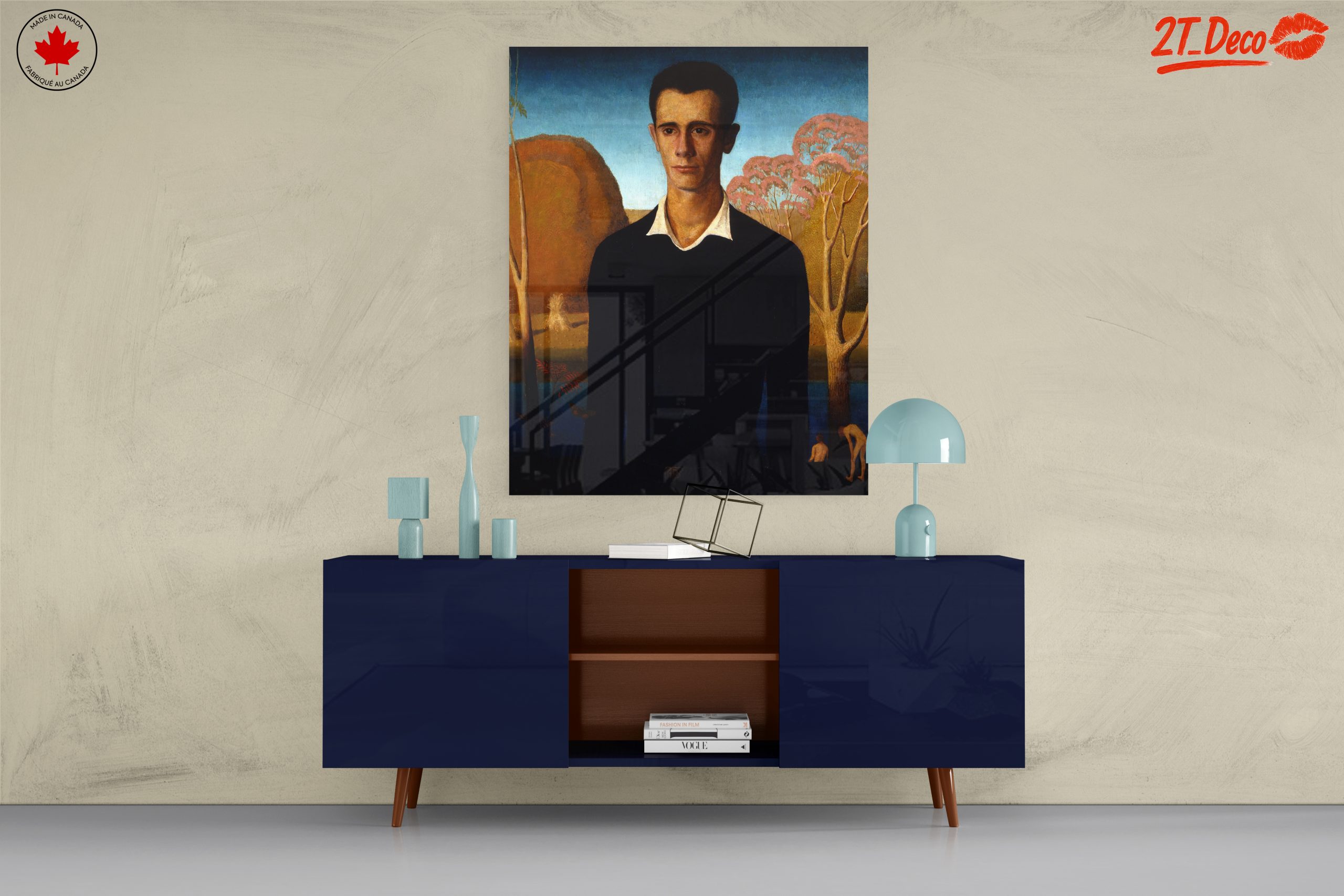 Contemporary Portrait with Natural Landscape - Image 8