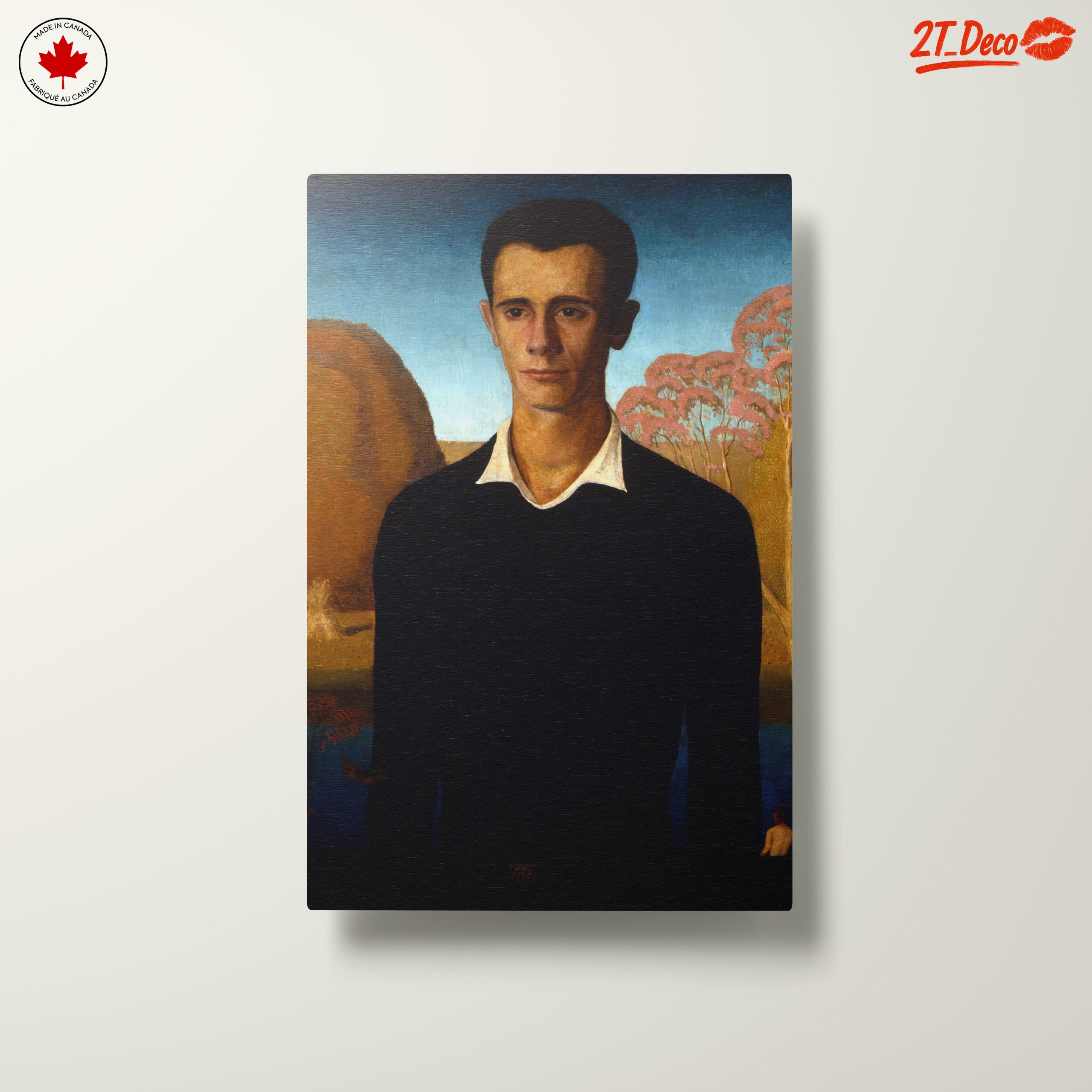Contemporary Portrait with Natural Landscape - Image 10