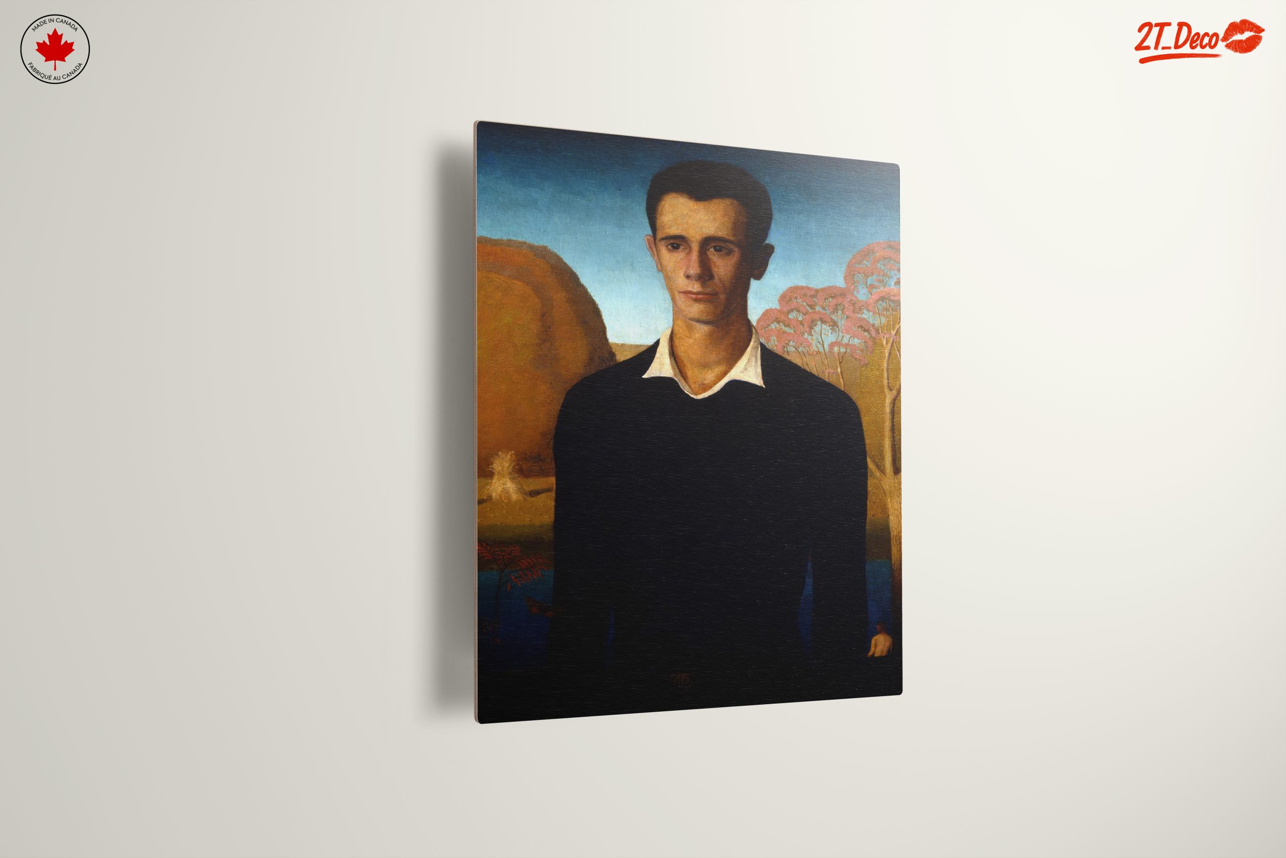 Contemporary Portrait with Natural Landscape - Image 13