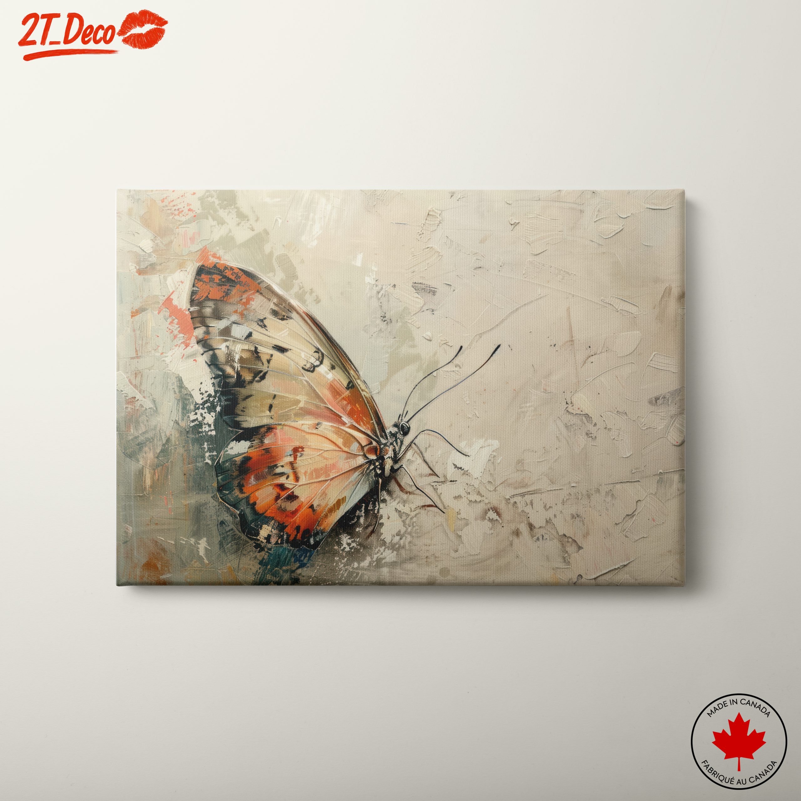 Colorful Butterfly Wall Art