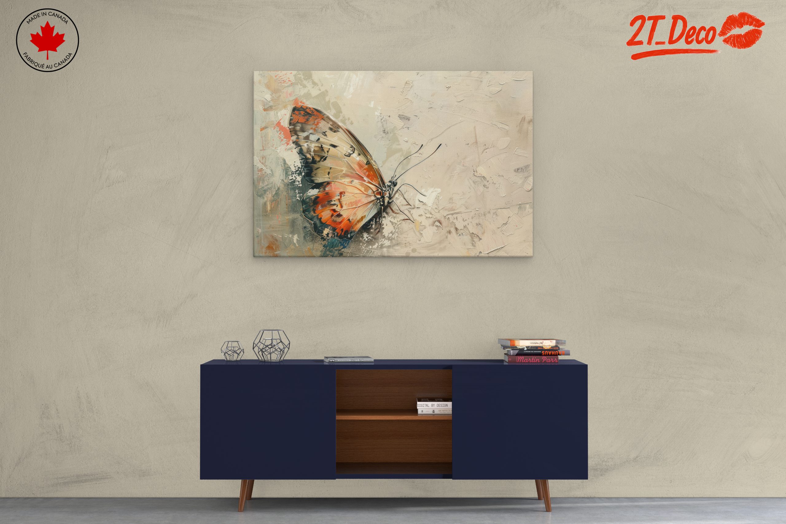 Colorful Butterfly Wall Art - Image 3