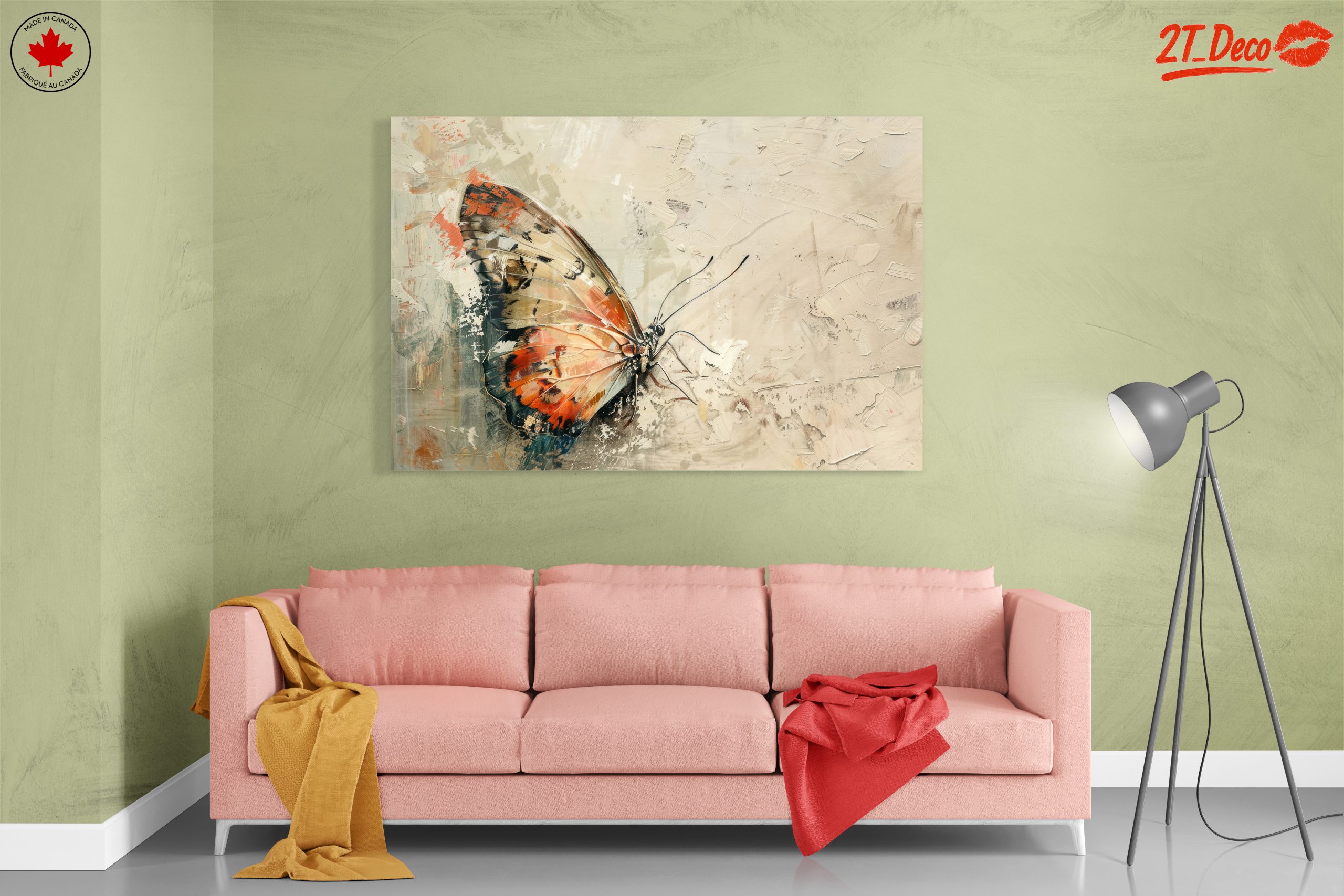 Colorful Butterfly Wall Art - Image 7
