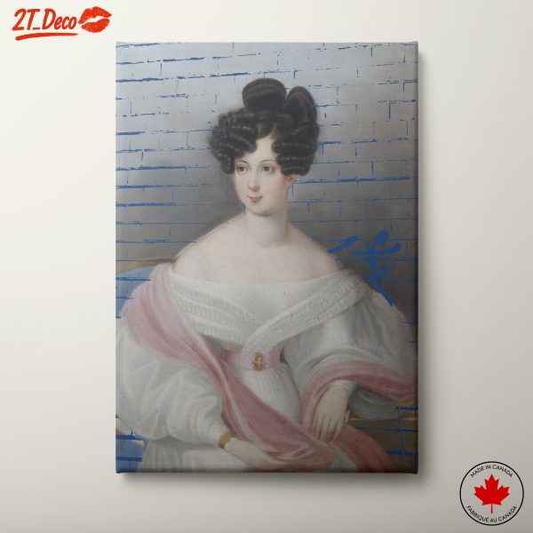 Elegant Portrait of a 19th Century Woman