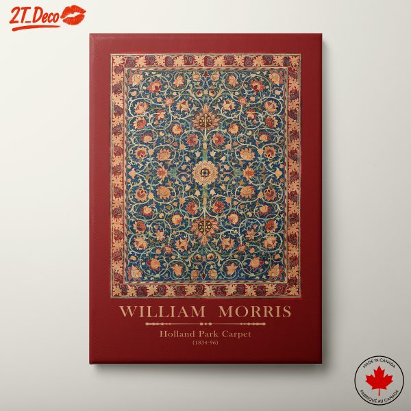 William Morris Holland Park Carpet Design