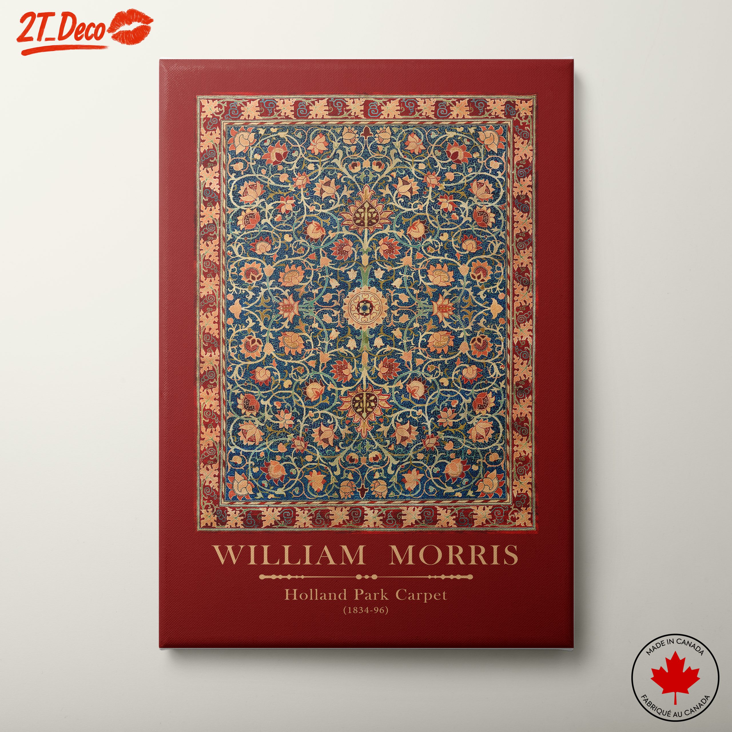 William Morris Holland Park Carpet Design
