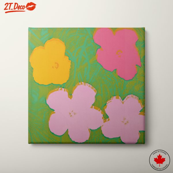 Vibrant Botanical Flower Artwork 3