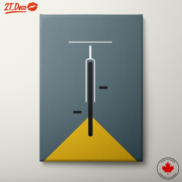 Minimalist Geometric Design with Bold Colors