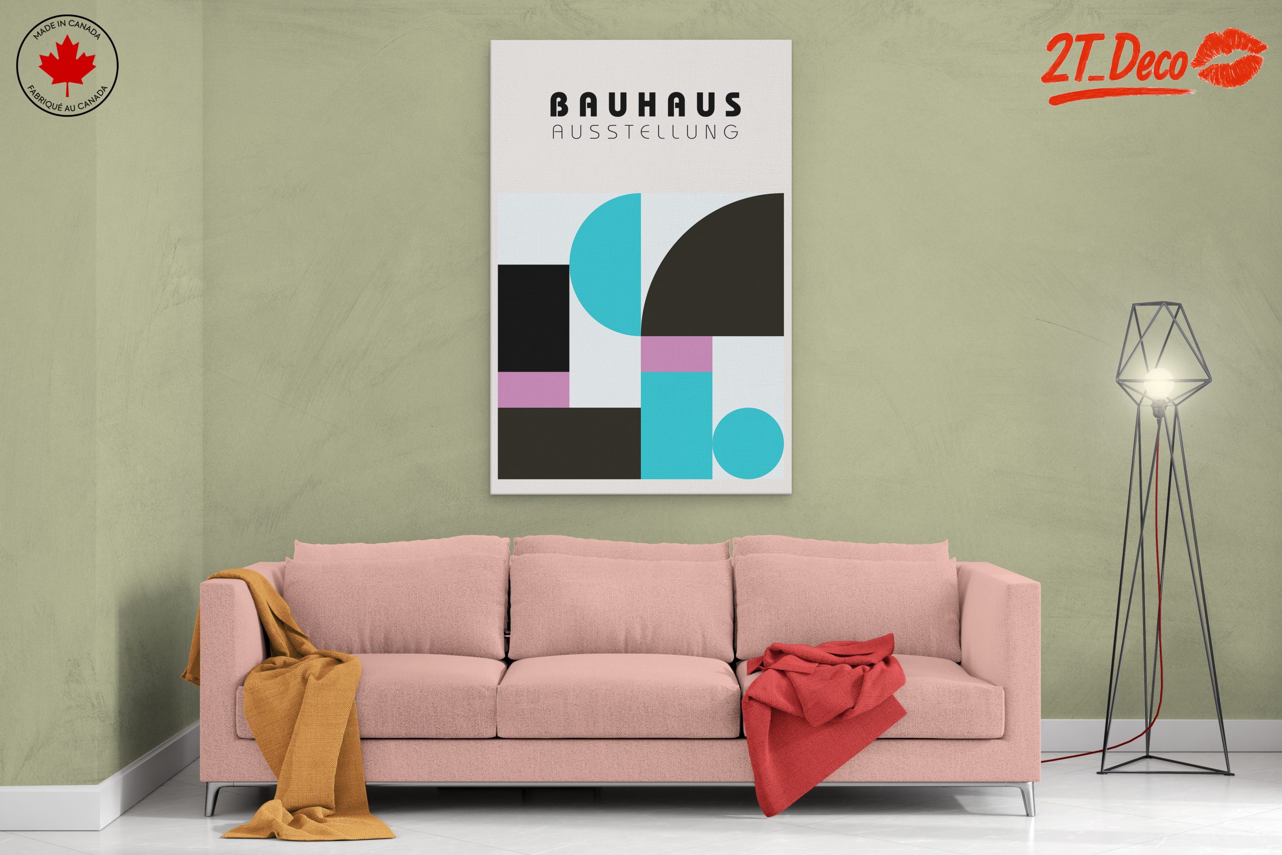 Bauhaus Geometric Art 1921 - Image 2