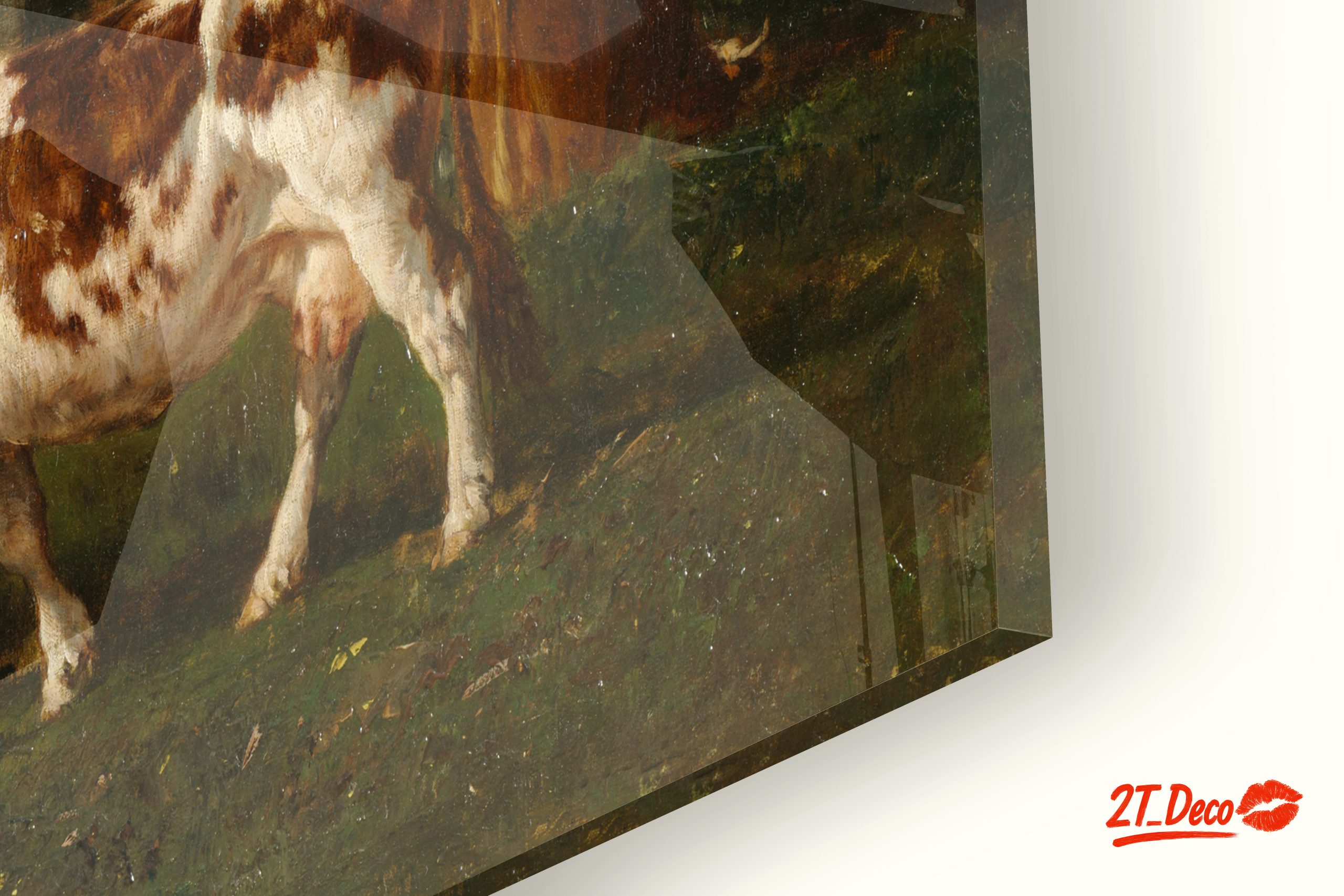 Picturesque Farm Scene with Cows - Image 9