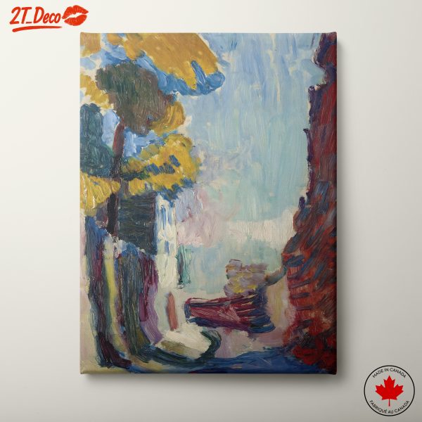 Vibrant Abstract Landscape Art 8