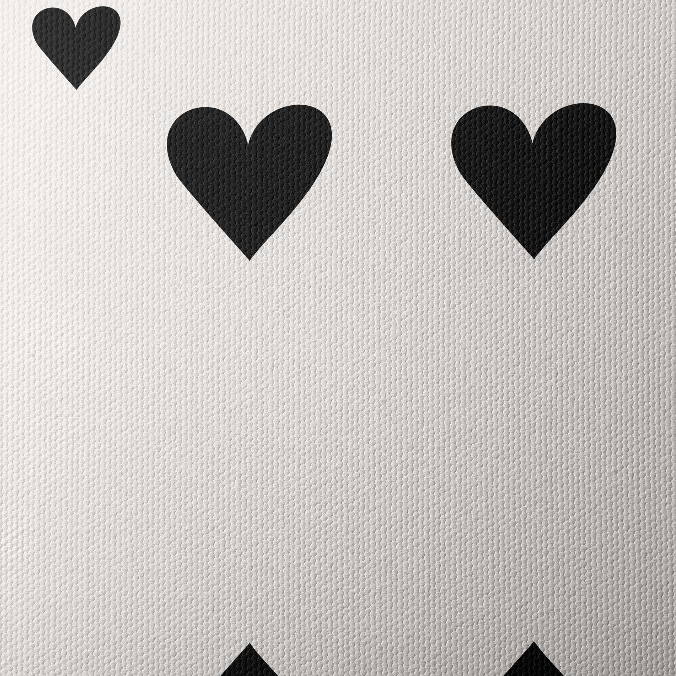 Four of Hearts Playing Card Art - Image 4