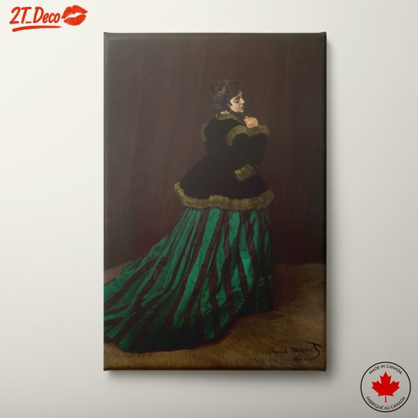 Portrait of a Woman in Traditional Attire