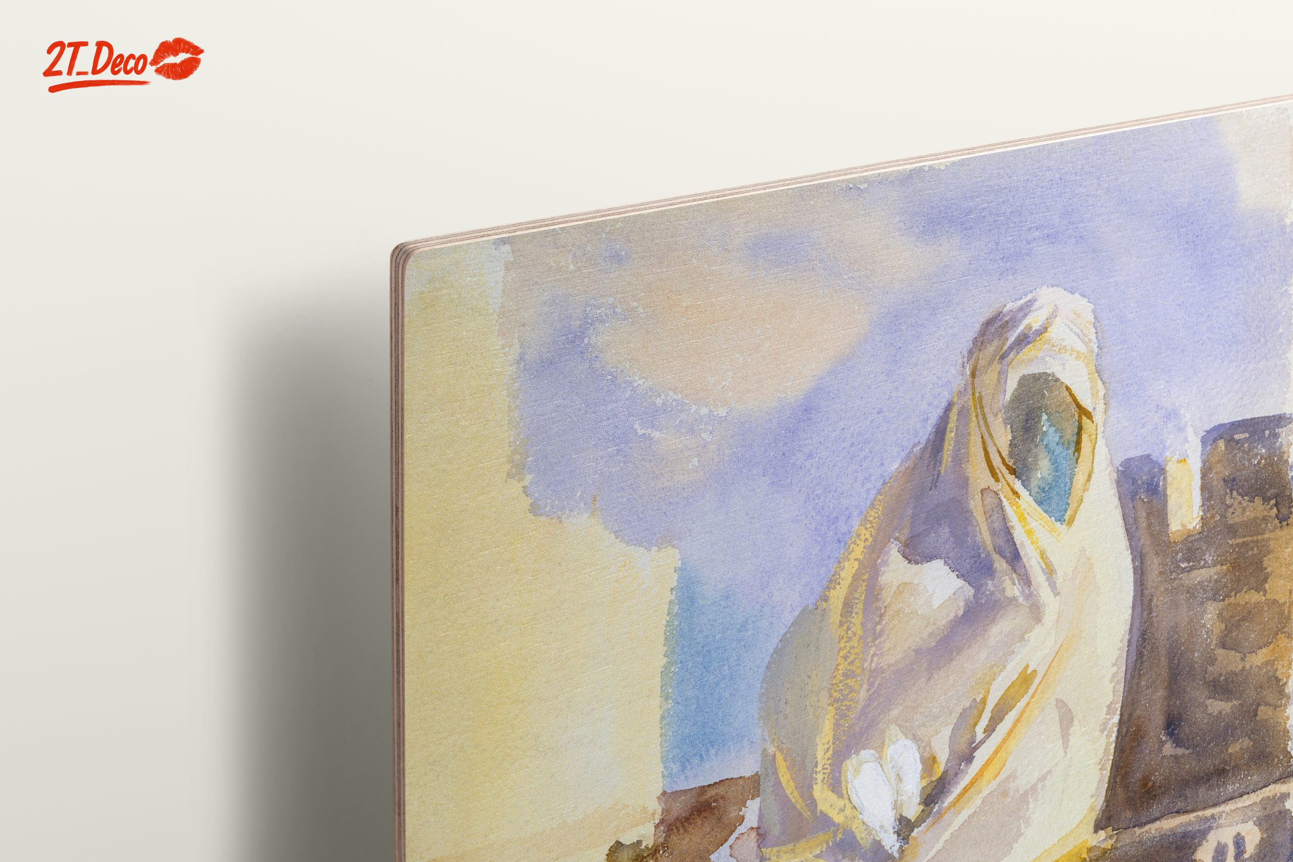 Modern Portrait Featuring Draped Figure - Image 15