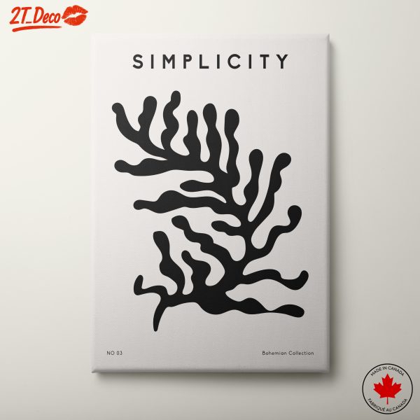 Minimalist Abstract Coral Design