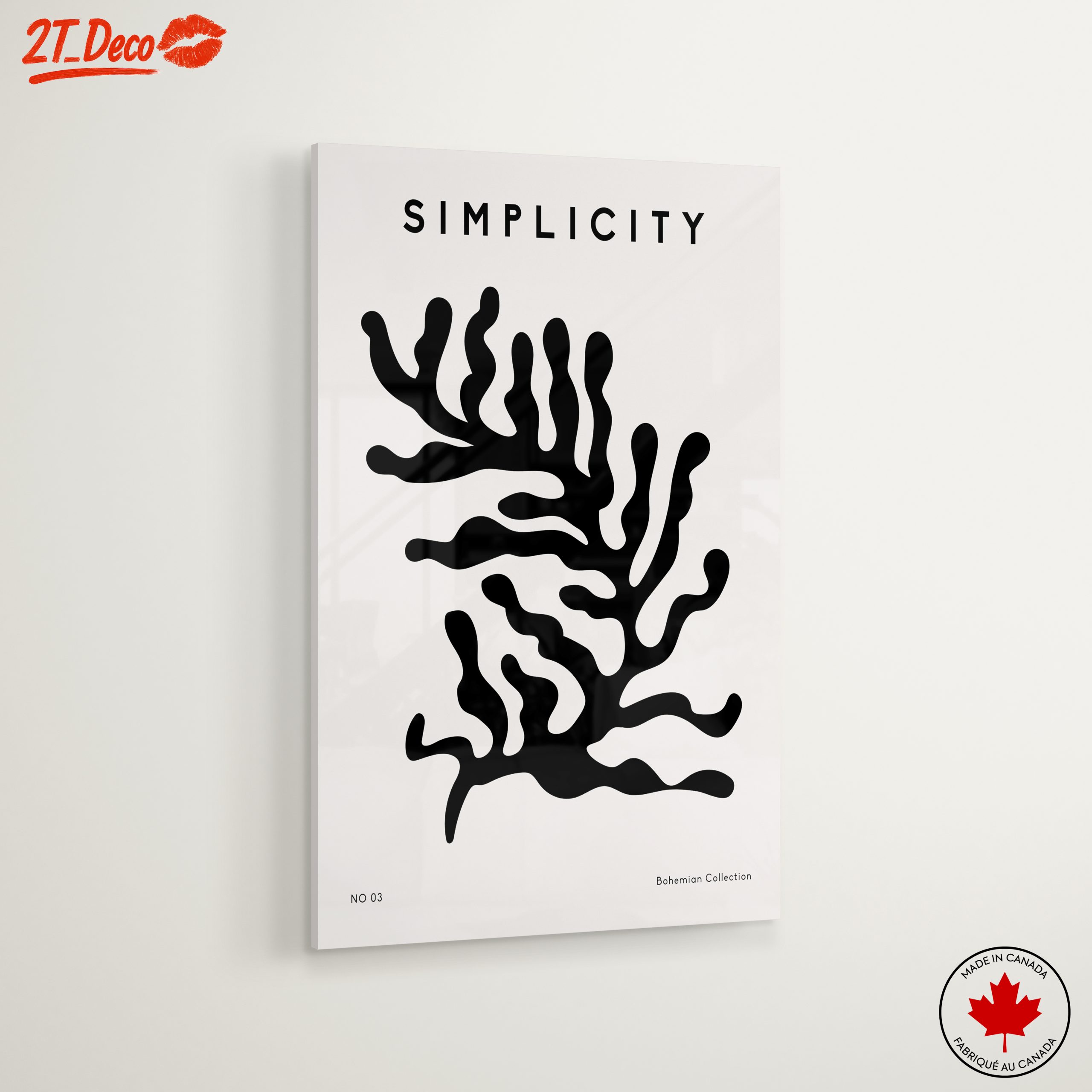Minimalist Abstract Coral Design - Image 6