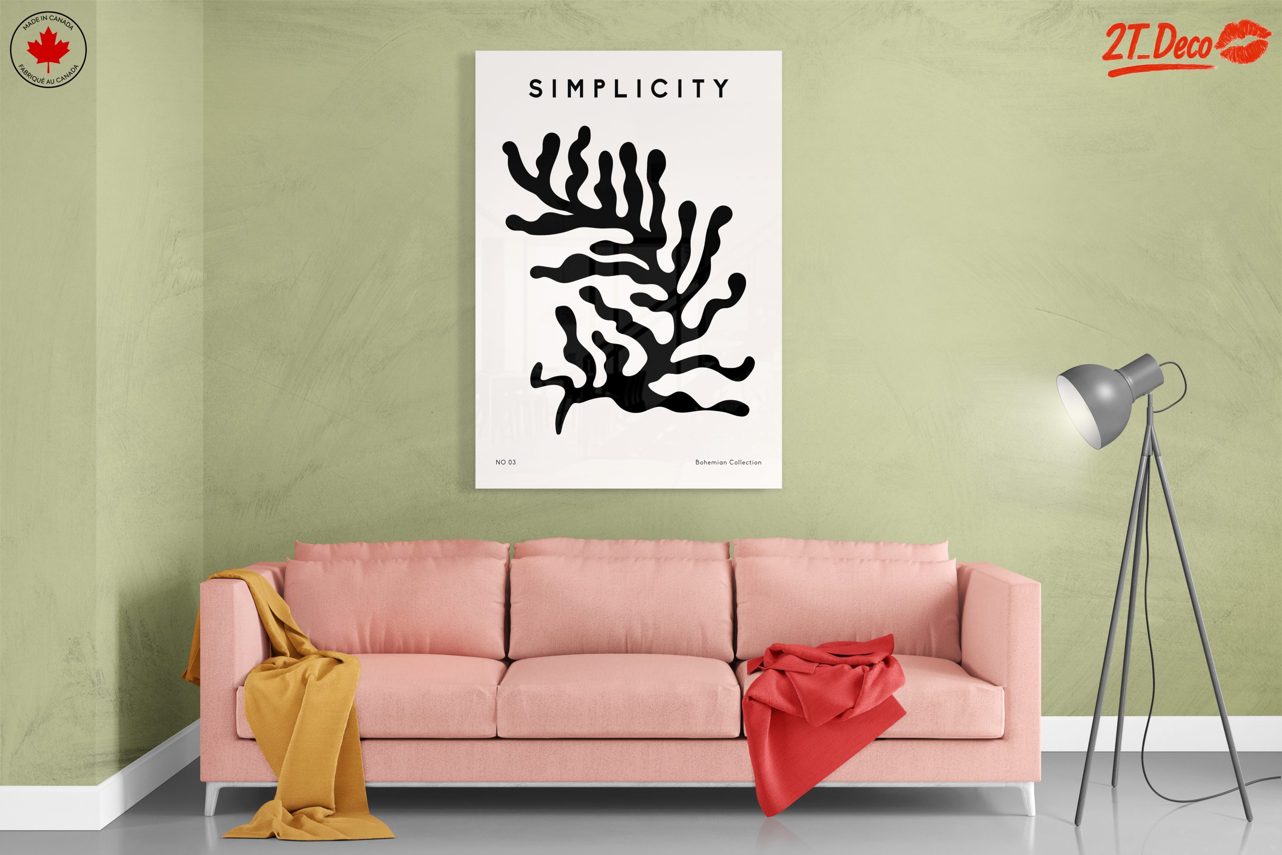 Minimalist Abstract Coral Design - Image 7