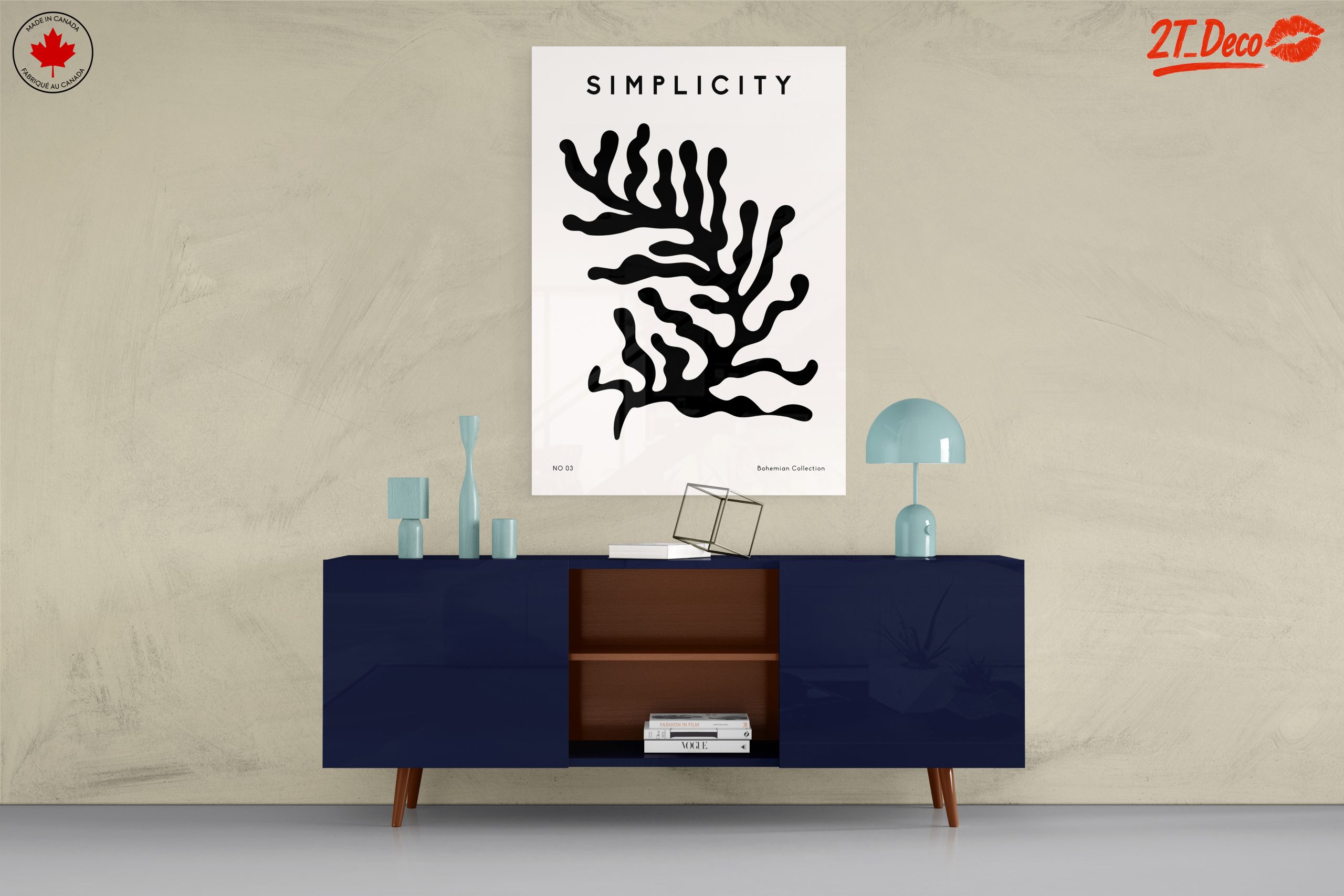 Minimalist Abstract Coral Design - Image 8