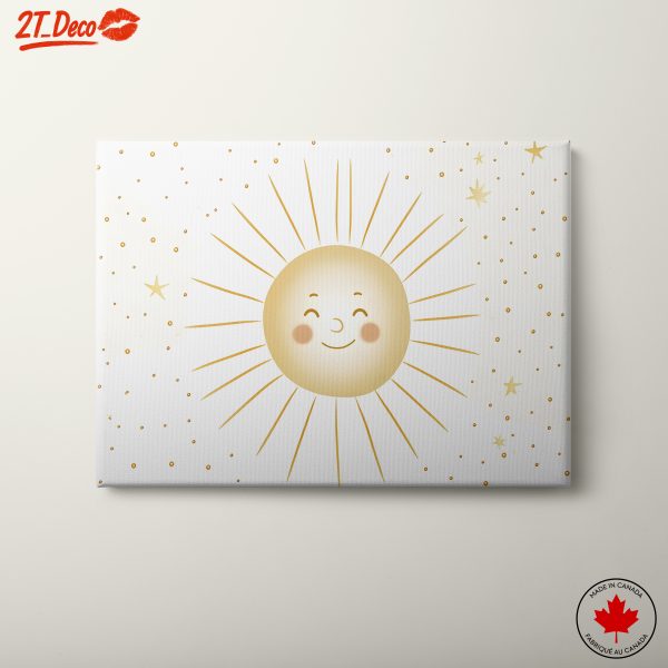 Cheerful Sun Character Art