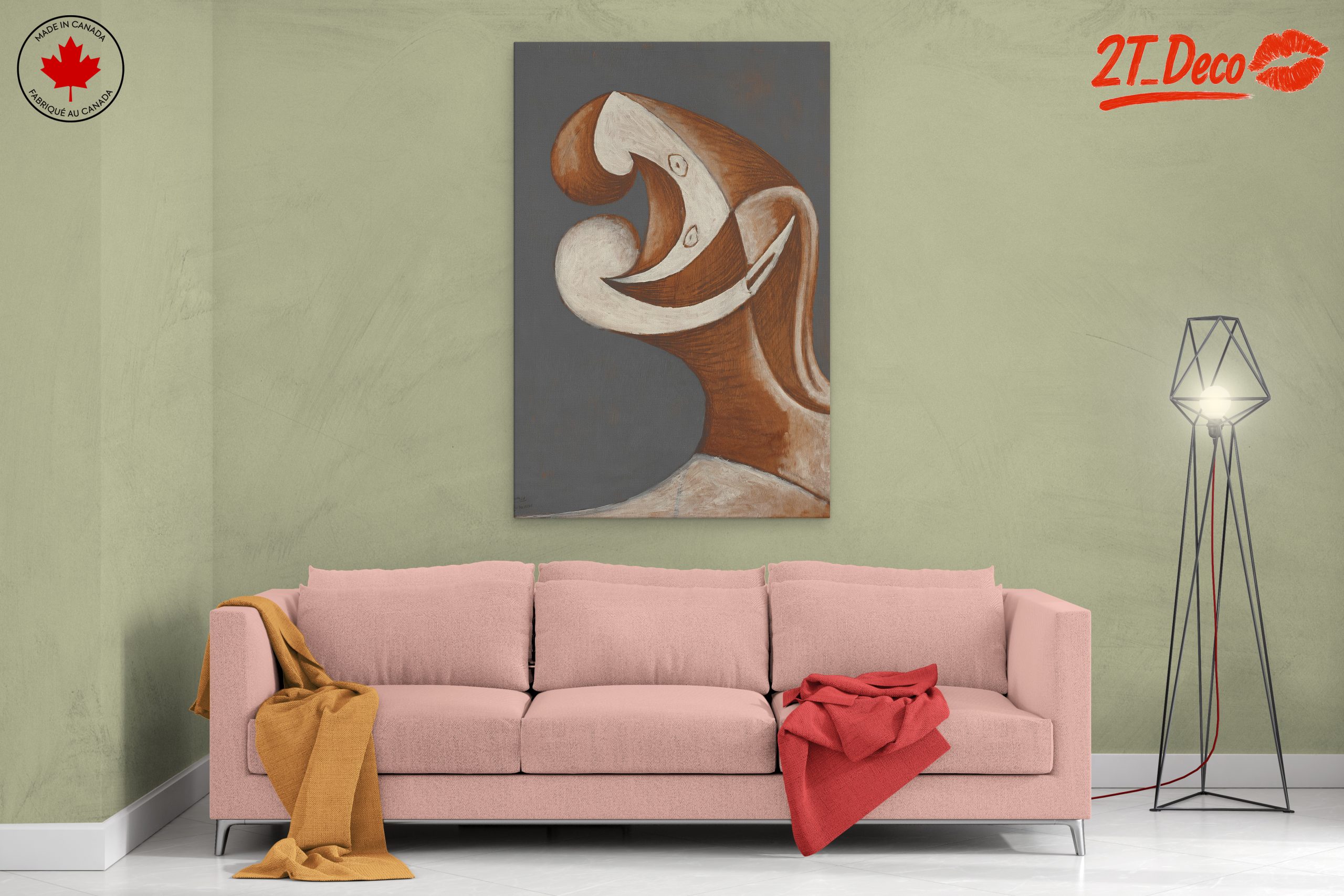 Stylized Abstract Figure Artwork 3 - Image 2