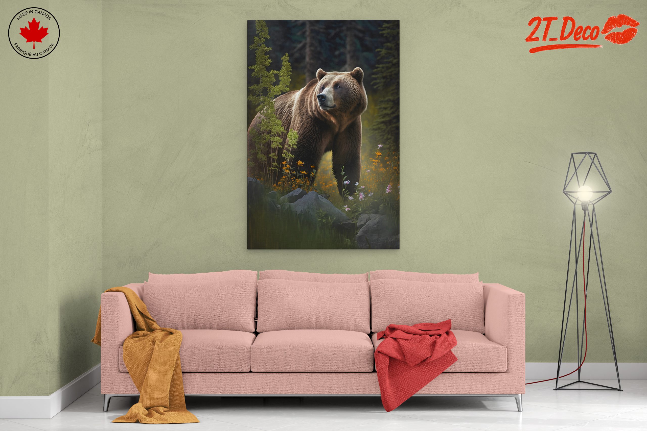 Lifelike Bear in Natural Landscape - Image 2