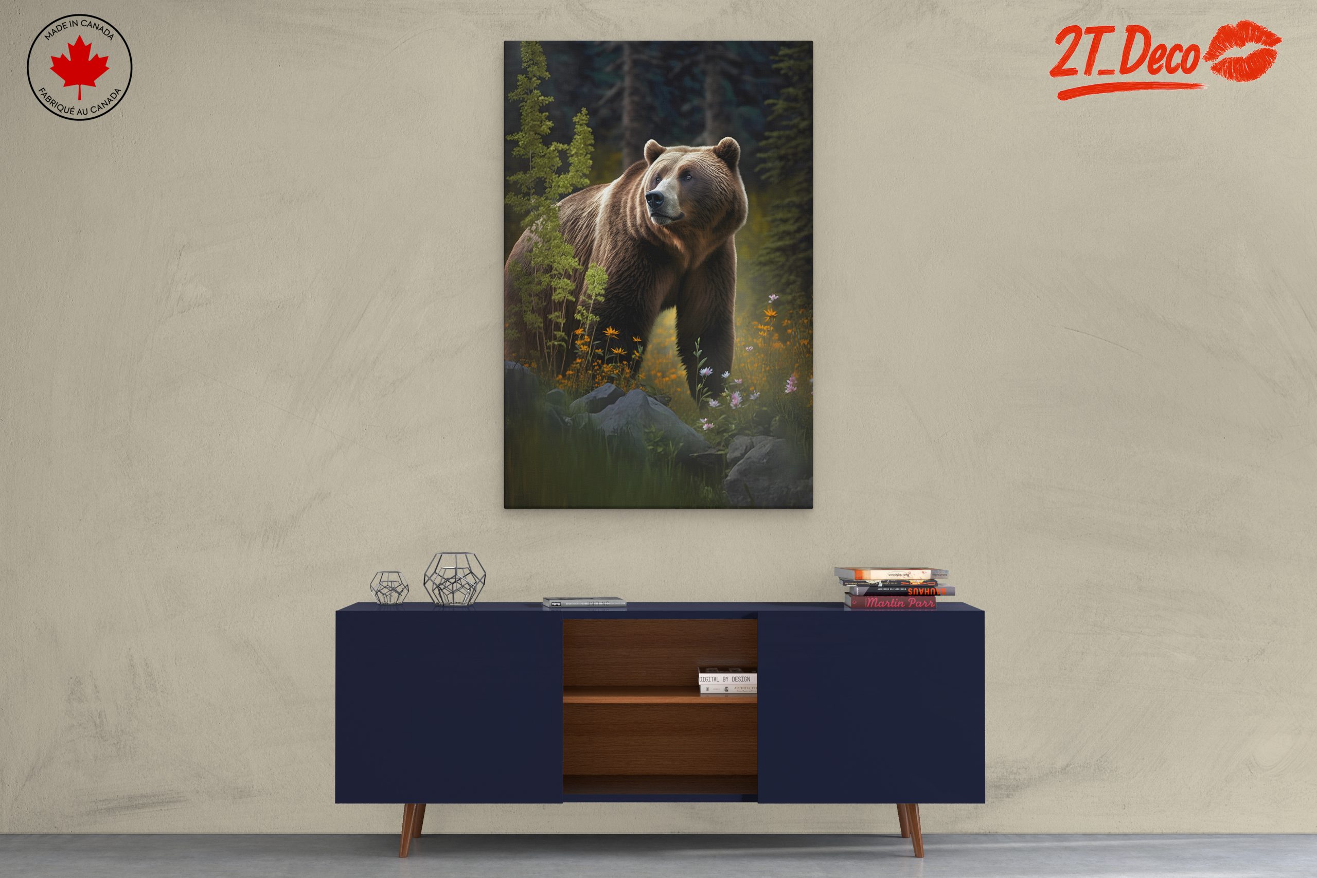 Lifelike Bear in Natural Landscape - Image 3