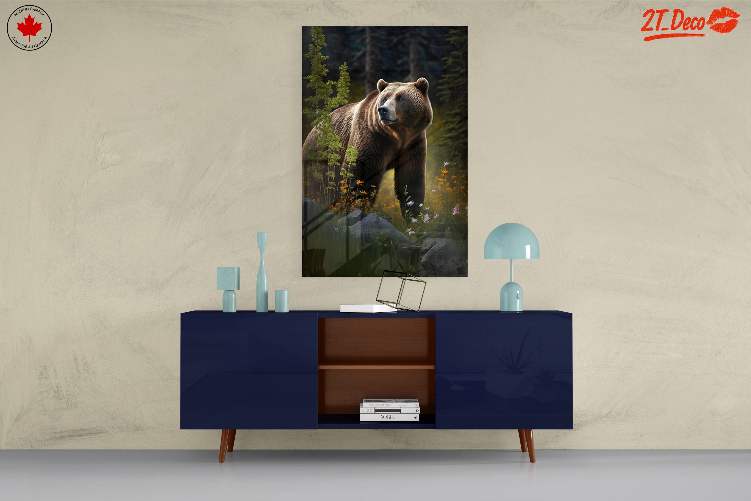 Lifelike Bear in Natural Landscape - Image 8
