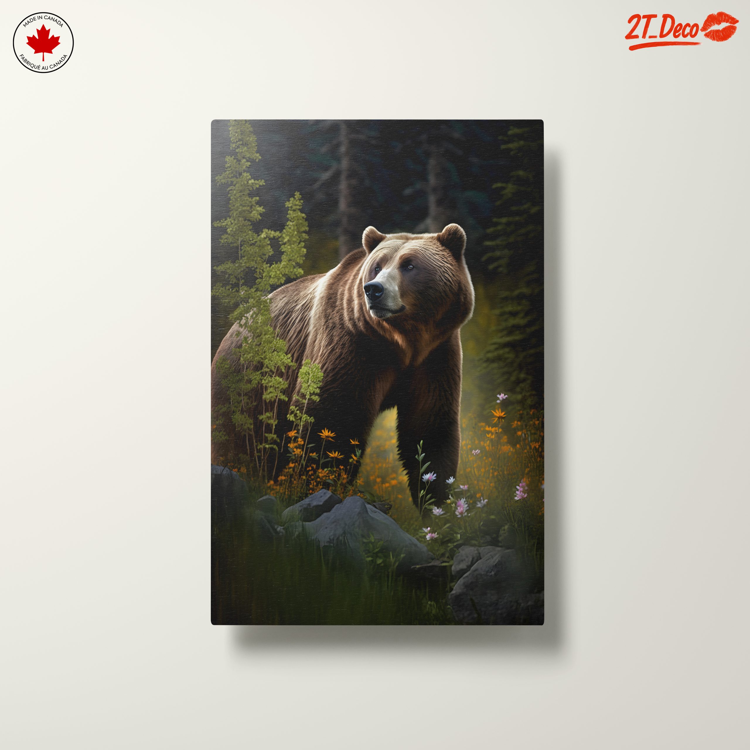 Lifelike Bear in Natural Landscape - Image 10