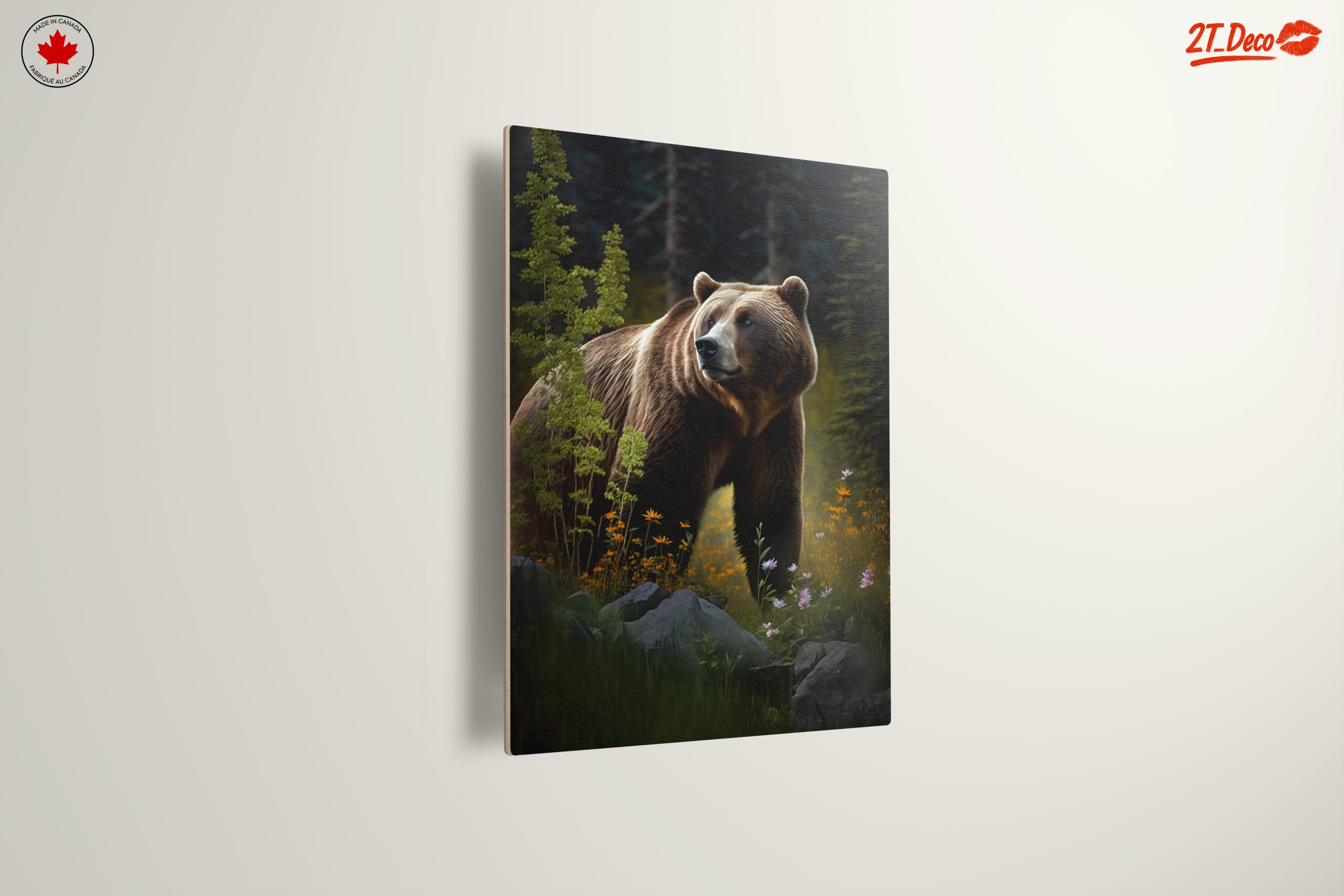 Lifelike Bear in Natural Landscape - Image 13