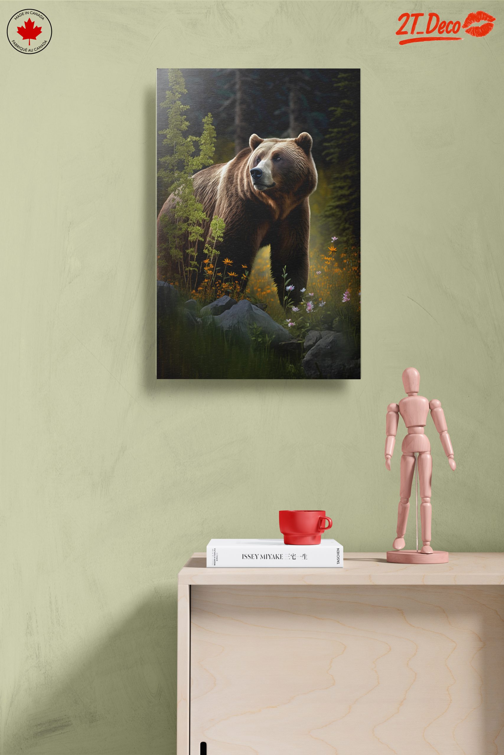 Lifelike Bear in Natural Landscape - Image 14