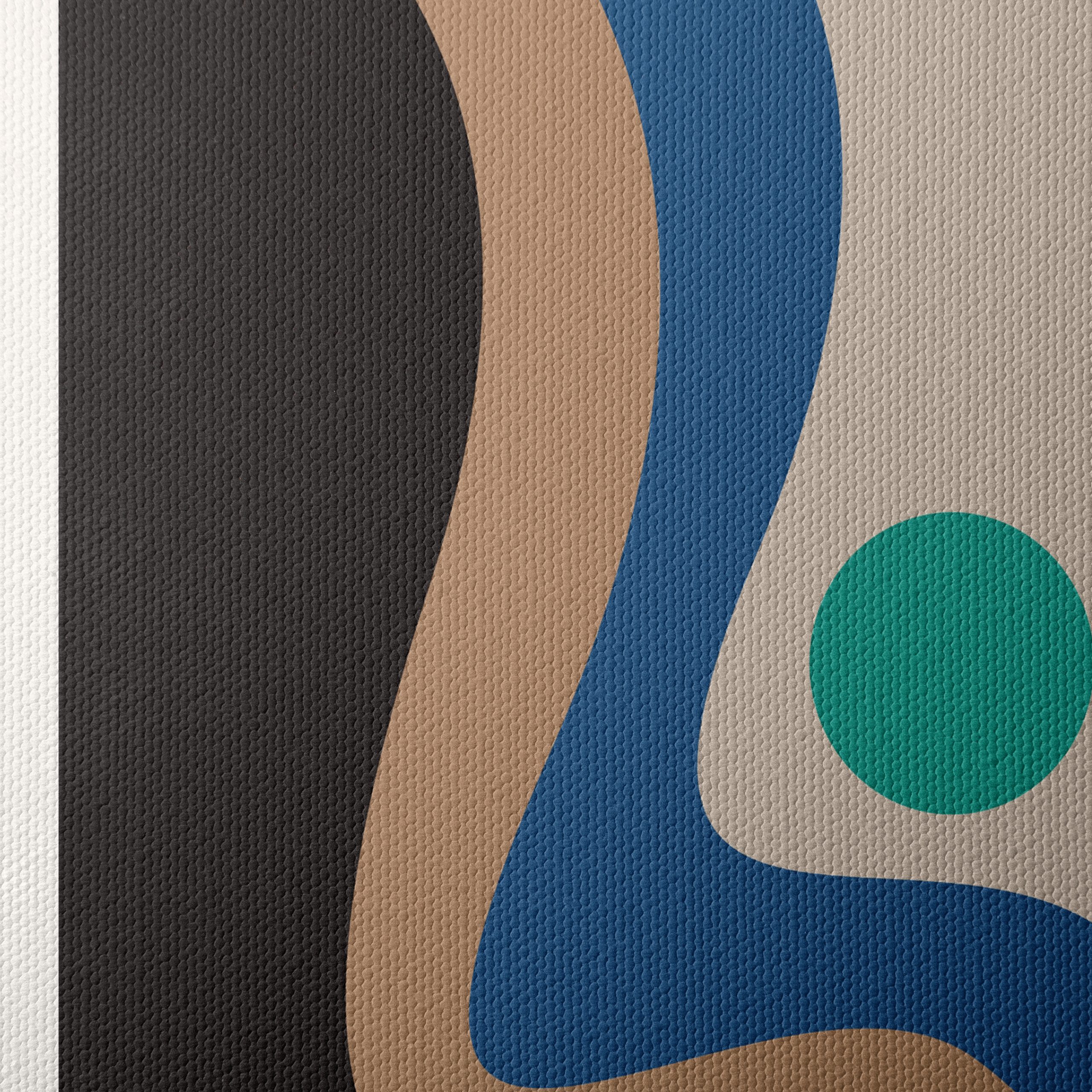 Modern Abstract Shapes and Palette - Image 4