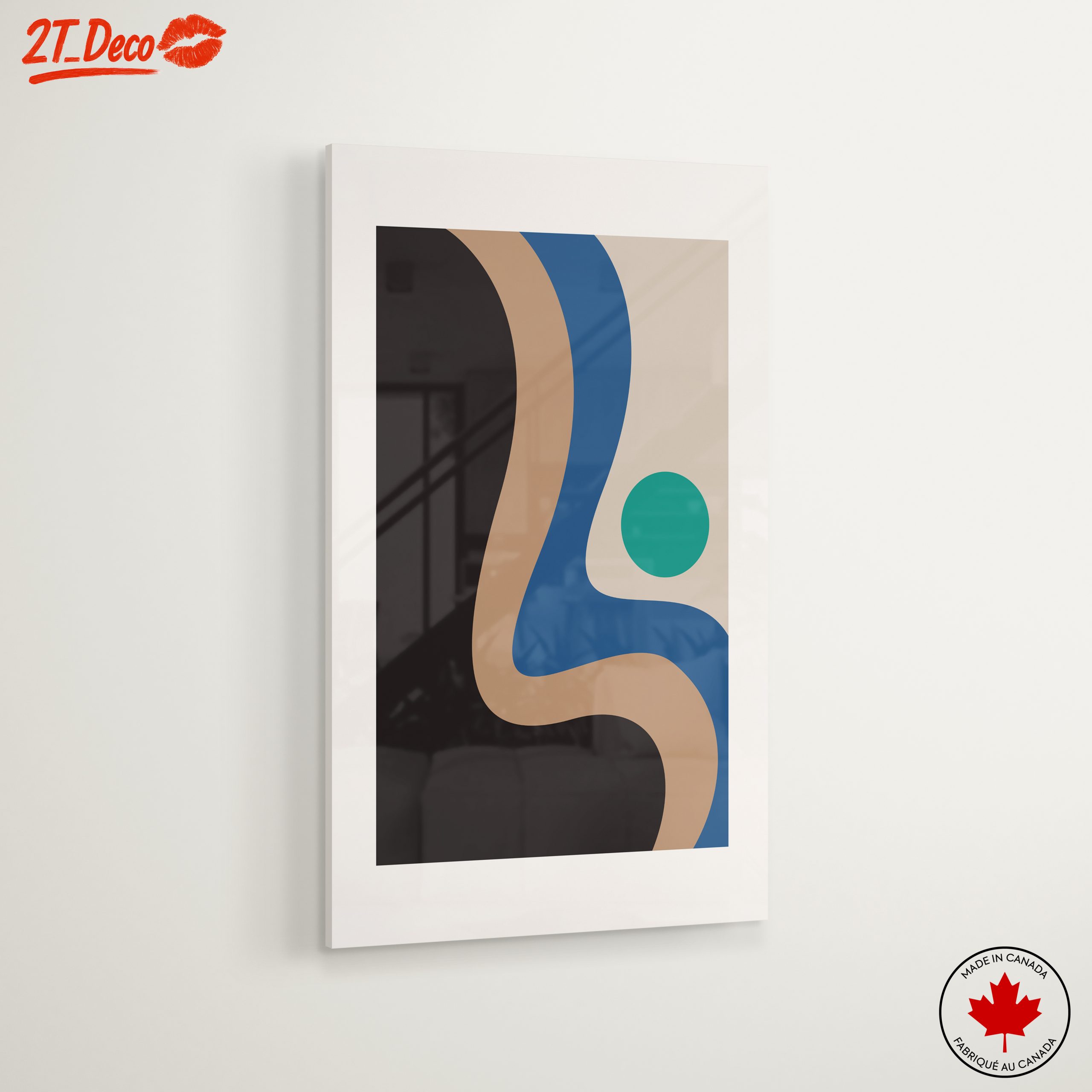 Modern Abstract Shapes and Palette - Image 6