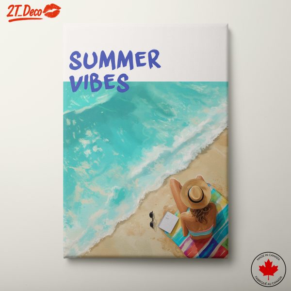 Summer Vibes Beach Art