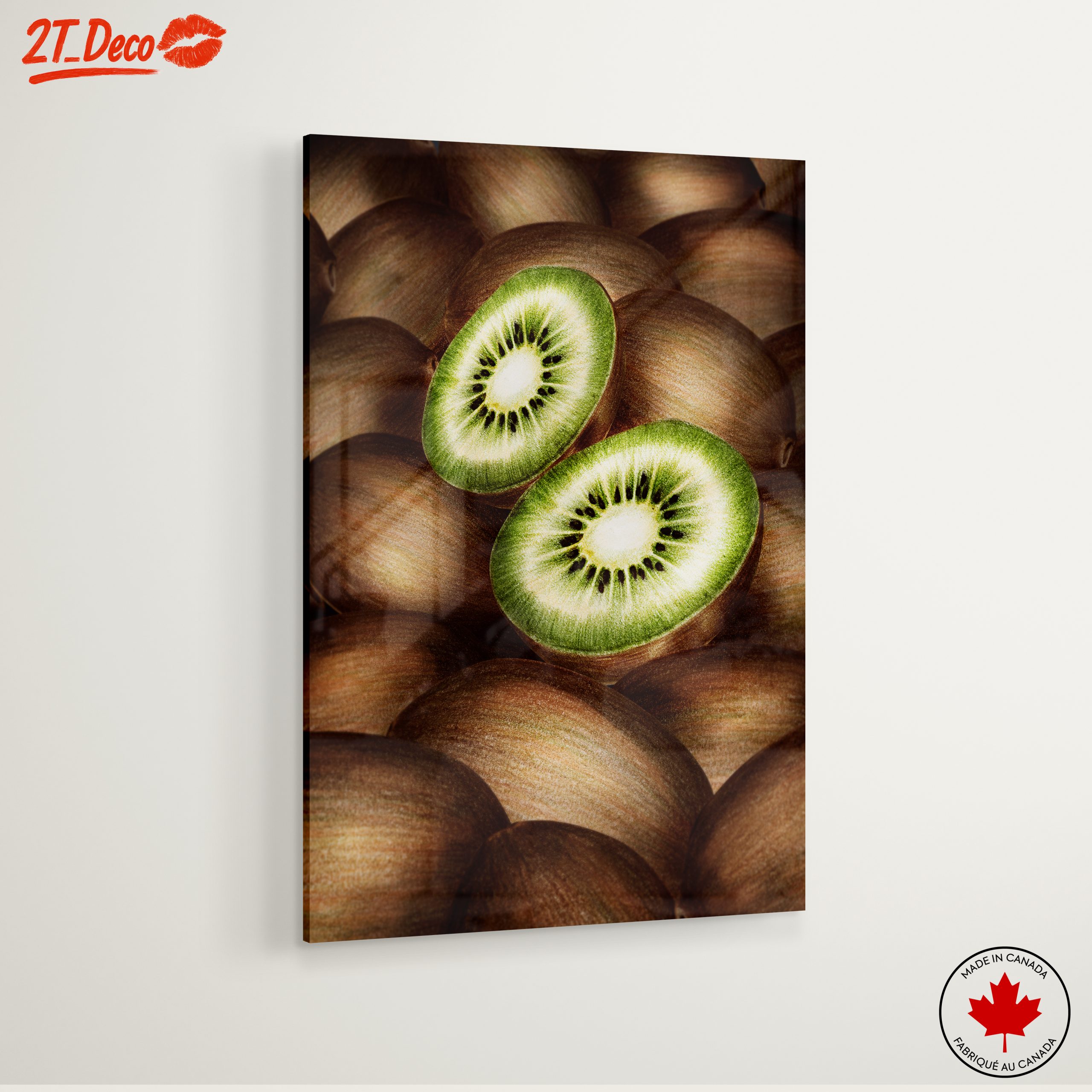 Stylized Kiwi Fruit Composition - Image 6