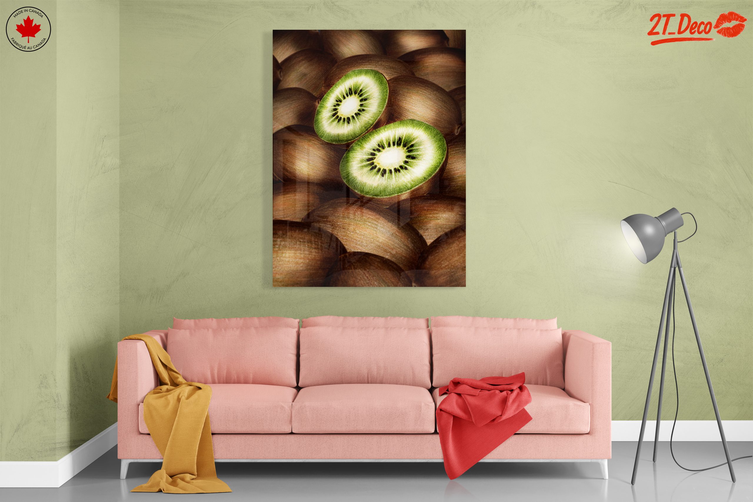 Stylized Kiwi Fruit Composition - Image 7