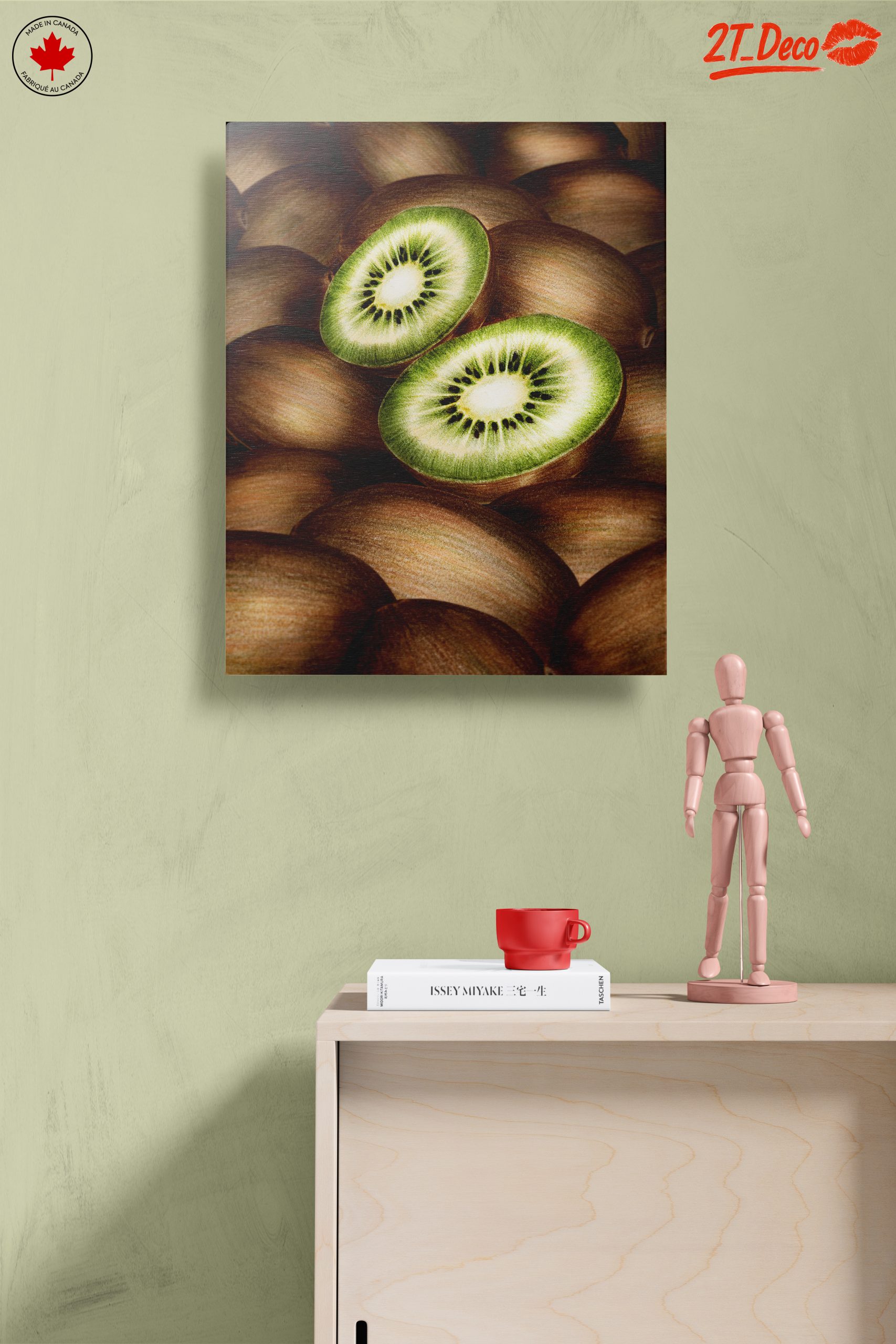 Stylized Kiwi Fruit Composition - Image 14
