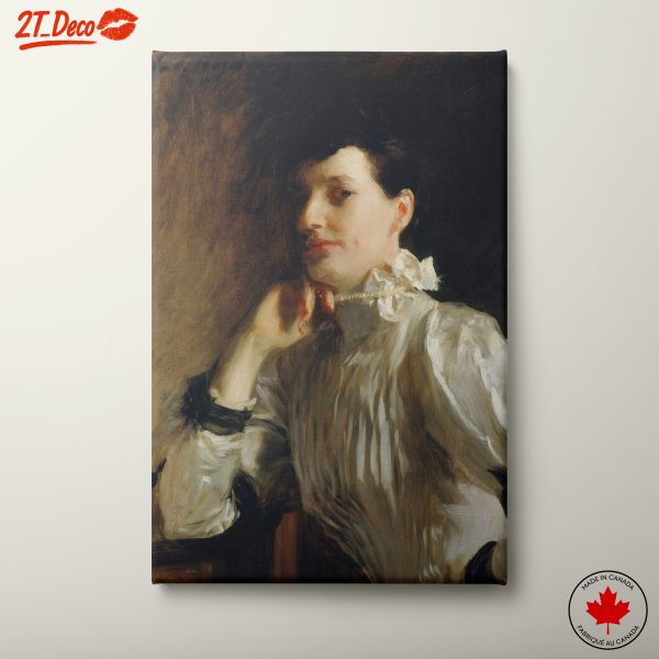 Expressive Modern Artistic Portrait of a Woman