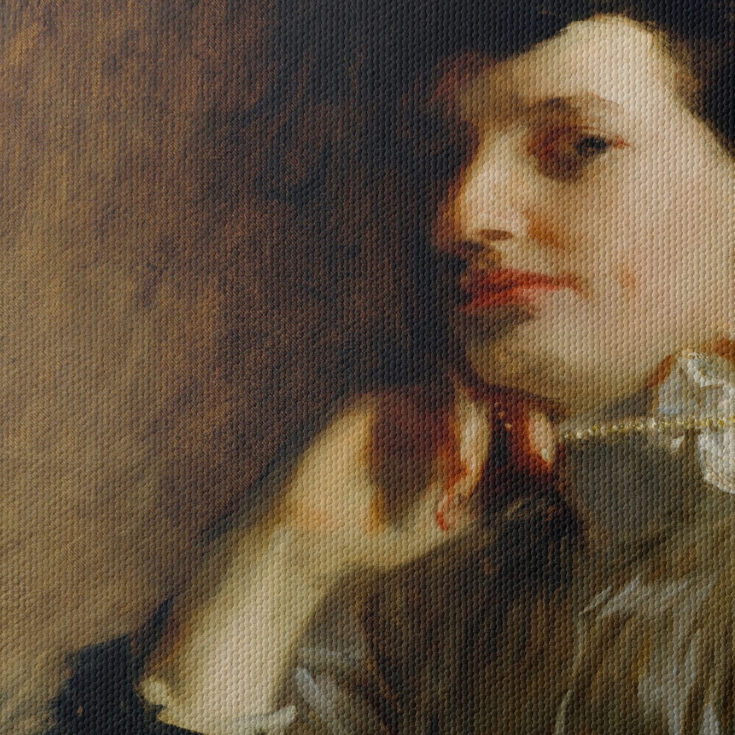 Expressive Modern Artistic Portrait of a Woman - Image 4