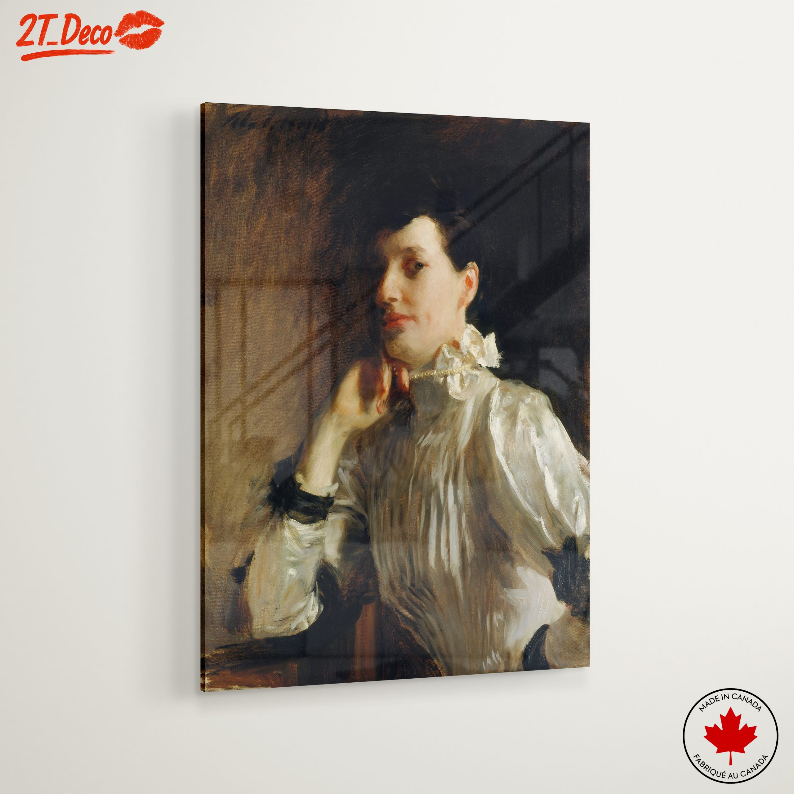 Expressive Modern Artistic Portrait of a Woman - Image 6