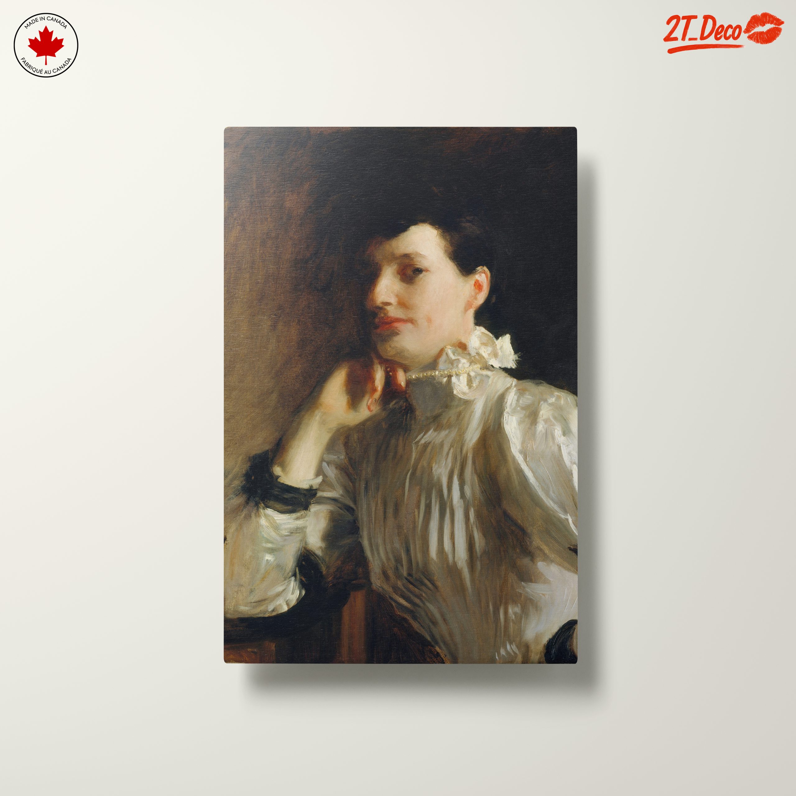Expressive Modern Artistic Portrait of a Woman - Image 10