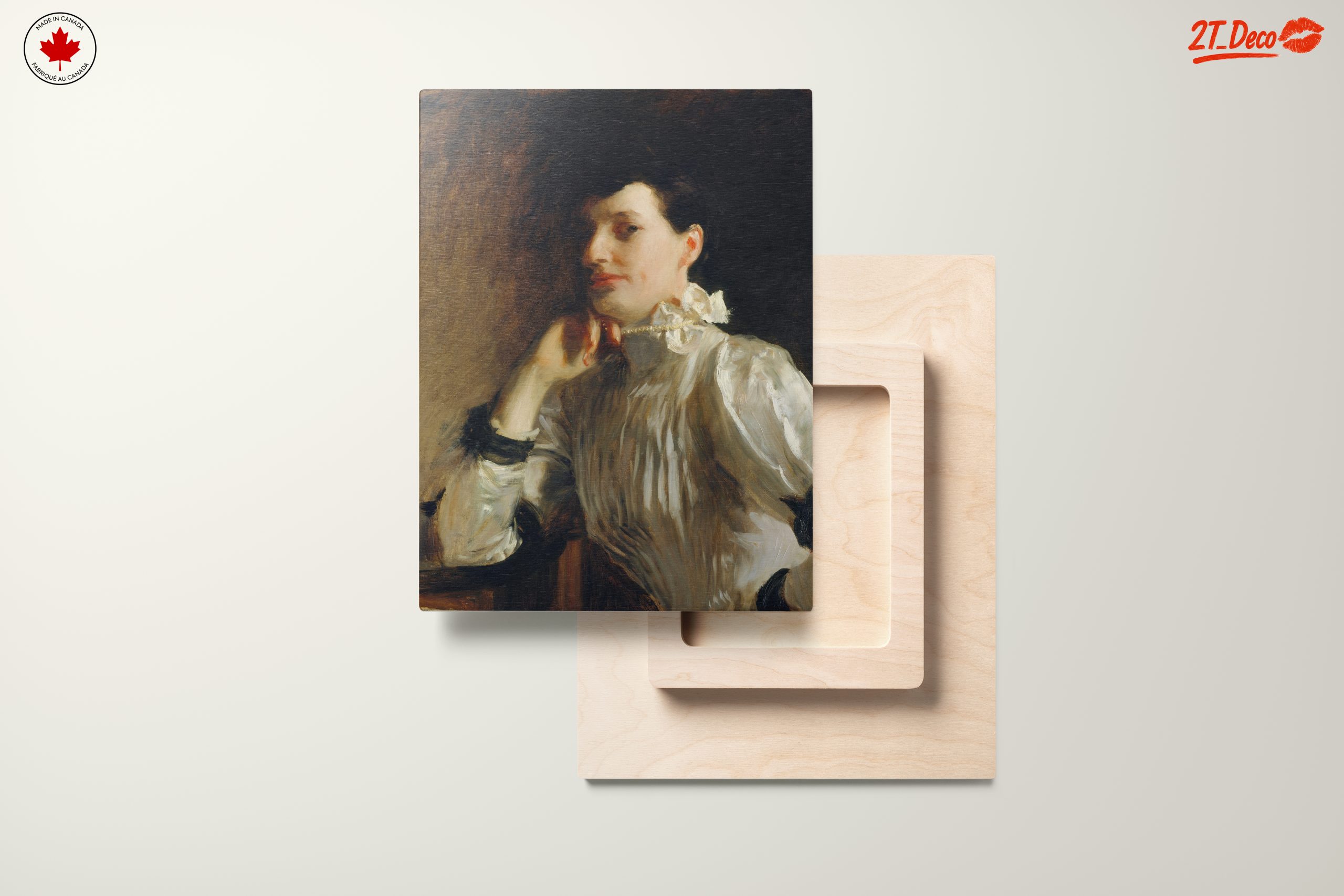 Expressive Modern Artistic Portrait of a Woman - Image 11
